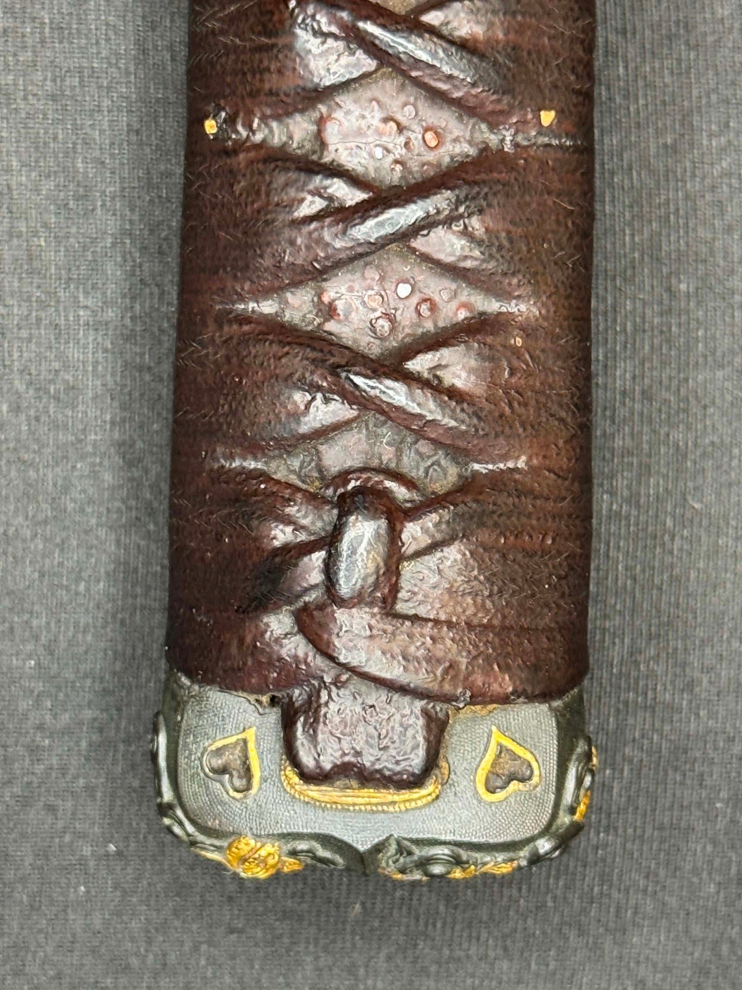 Antique Nihonto - Early Edo (300-350 years old) Katana in Koshirae, signed Yokoyama Ueno Daijo Fujiwara Sukesada (not verified)