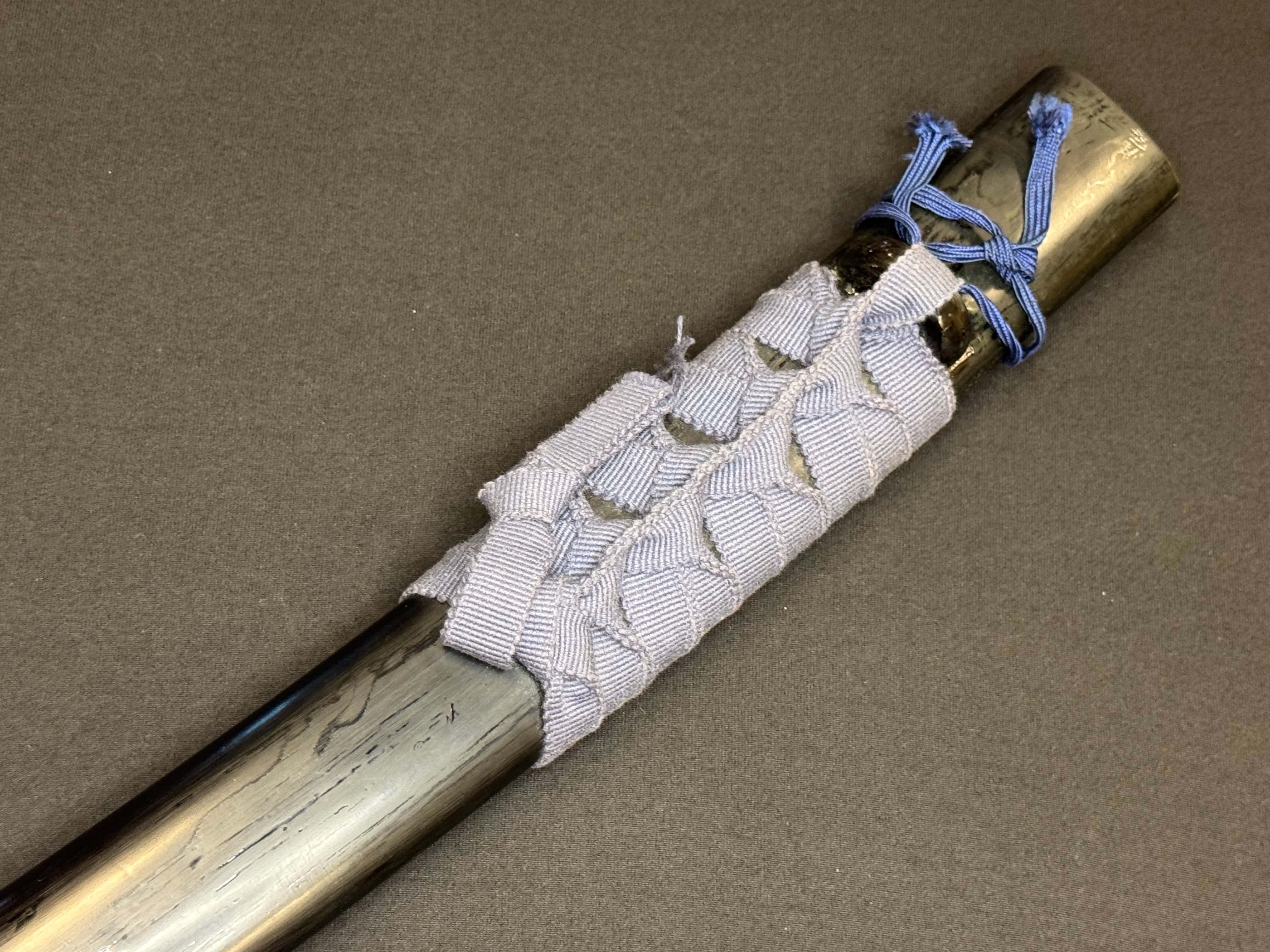 Antique Nihonto - LONG VERY WIDE Katana in Koshirae