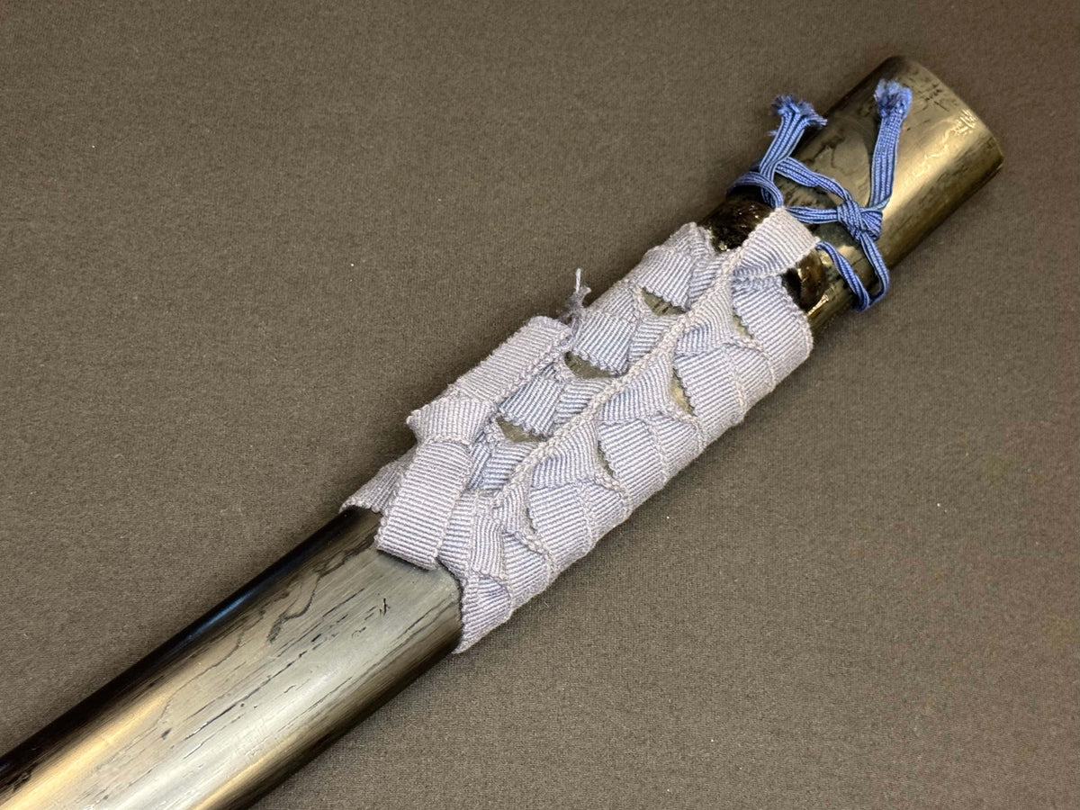 Antique Nihonto - LONG VERY WIDE Katana in Koshirae