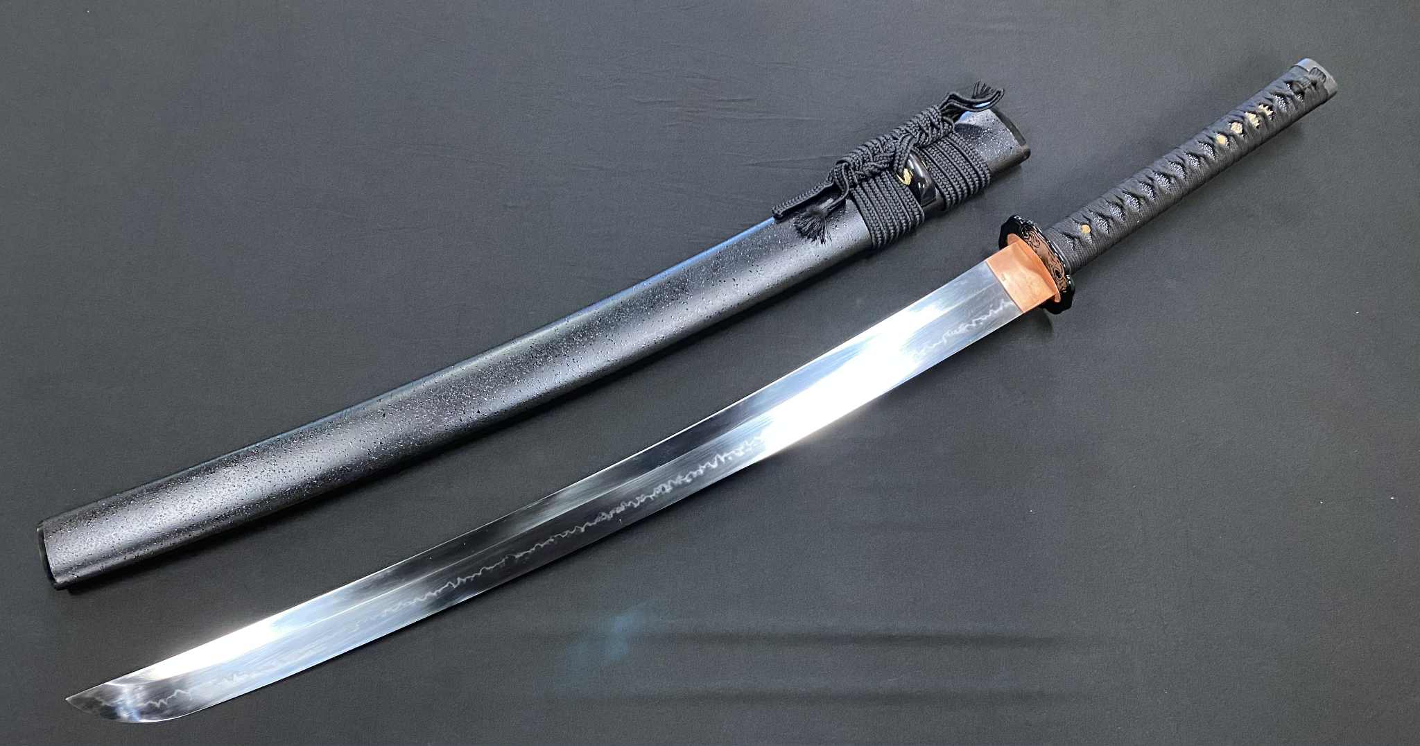 Legacy Steel O-Katana Titan Stout - Choji Hamon, 1095 clay tempered