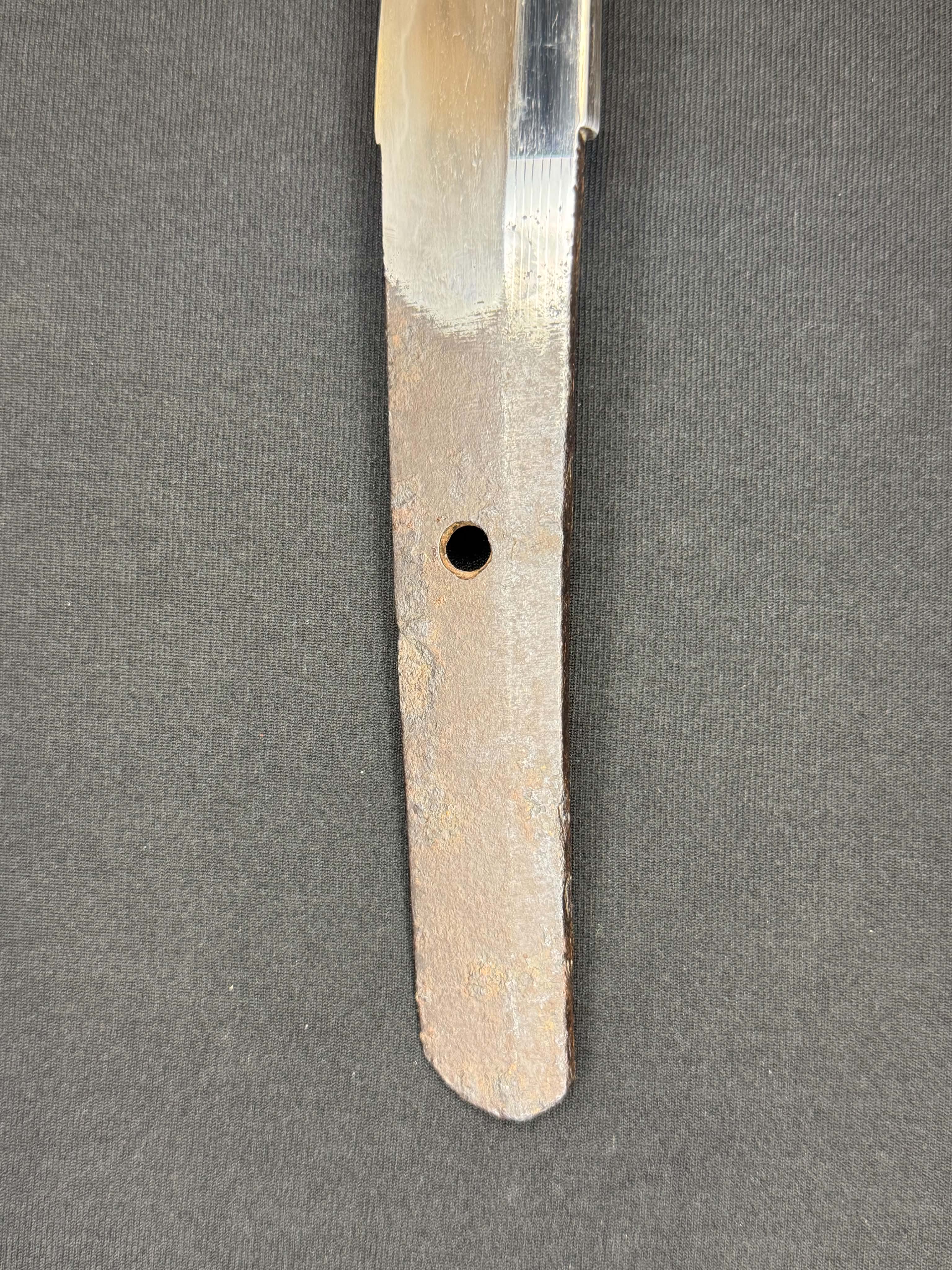 Antique Nihonto - okissaki Nagamaki naoshi in Wakizashi in Koshirae