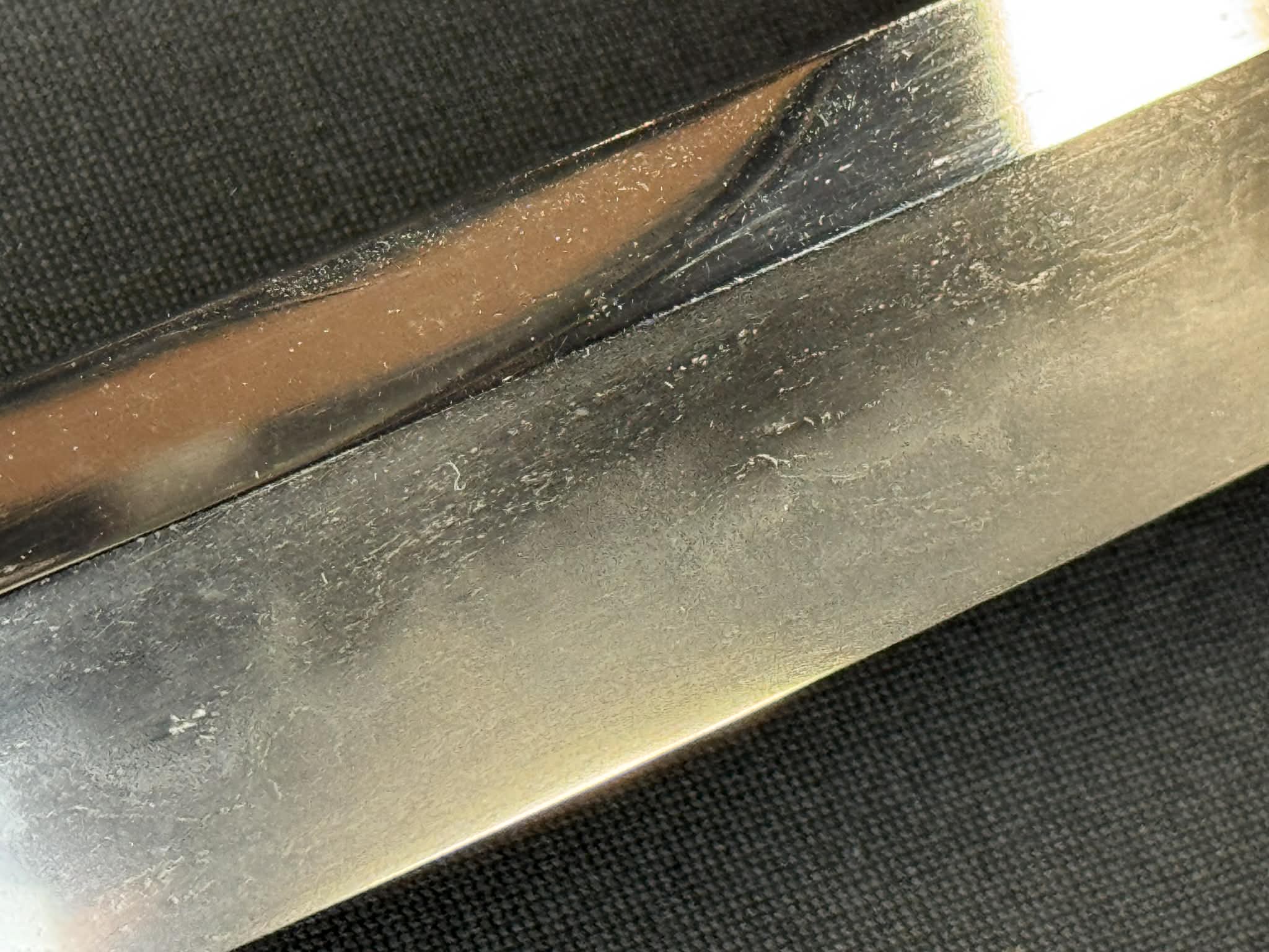 Antique Nihonto - Naginata Naoshi Wakizashi in Shirasaya - NBTHK Attributed to Osafune Sukesada