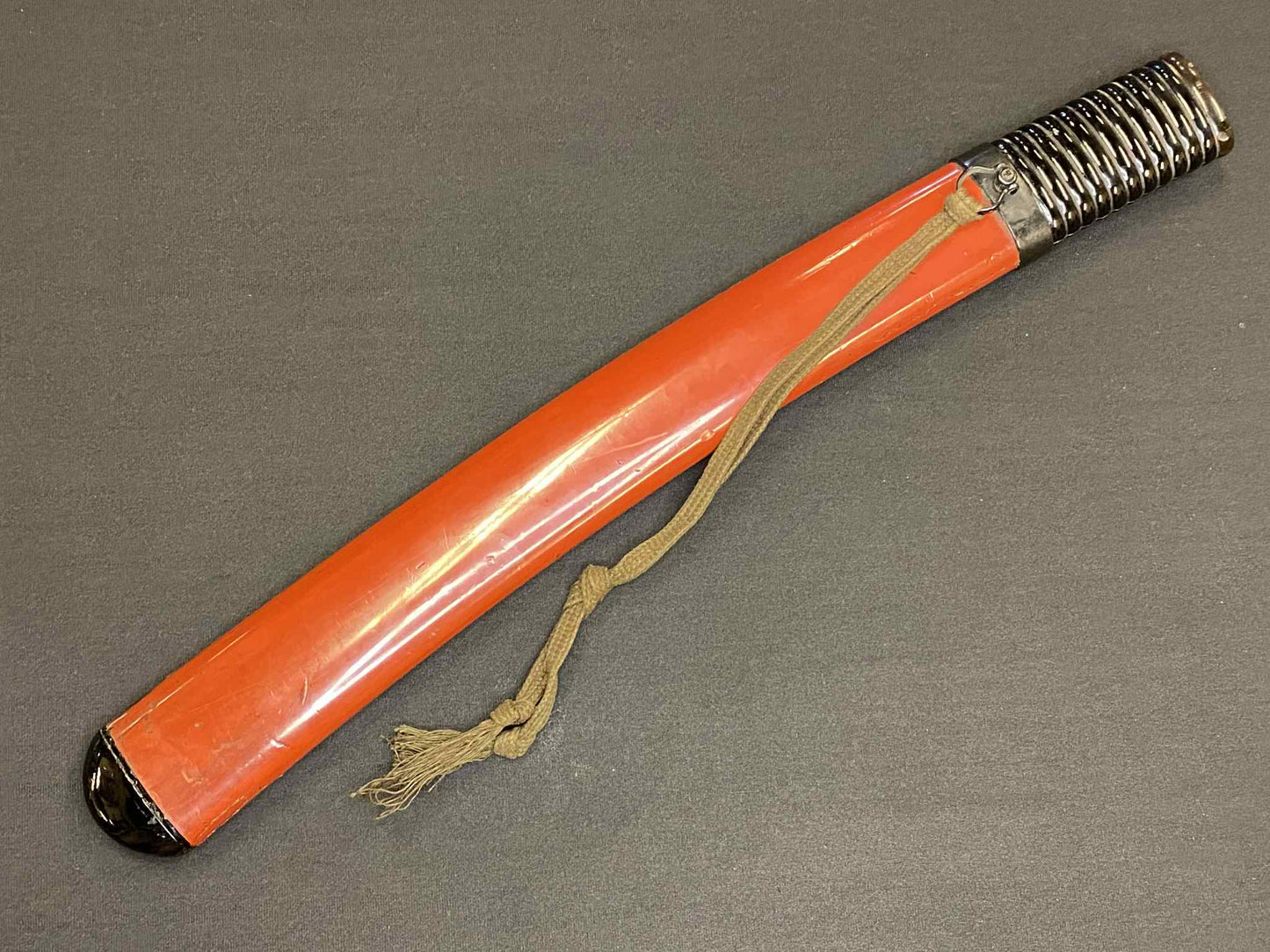 Antique Nihonto - Wide Wakizashi in Koshirae - partial signature, attributed to Owari Seki by NBTHK