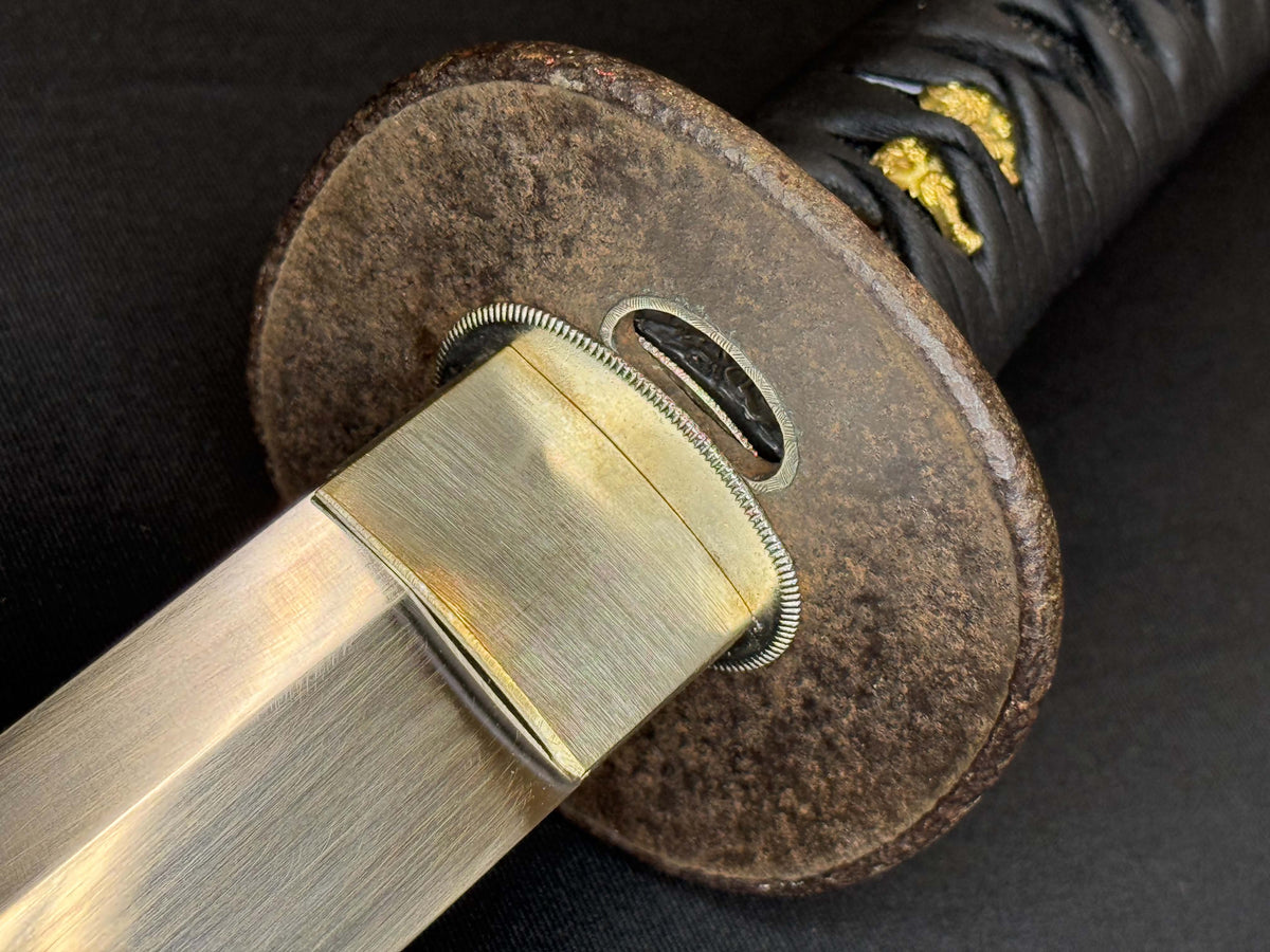 Cloudhammer Kinnoto Katana - antique tsuba