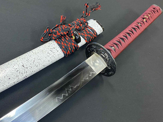 Legacy Steel Katana - Crimson Summer Osoraku 1095 Carbon Steel Clay Tempered