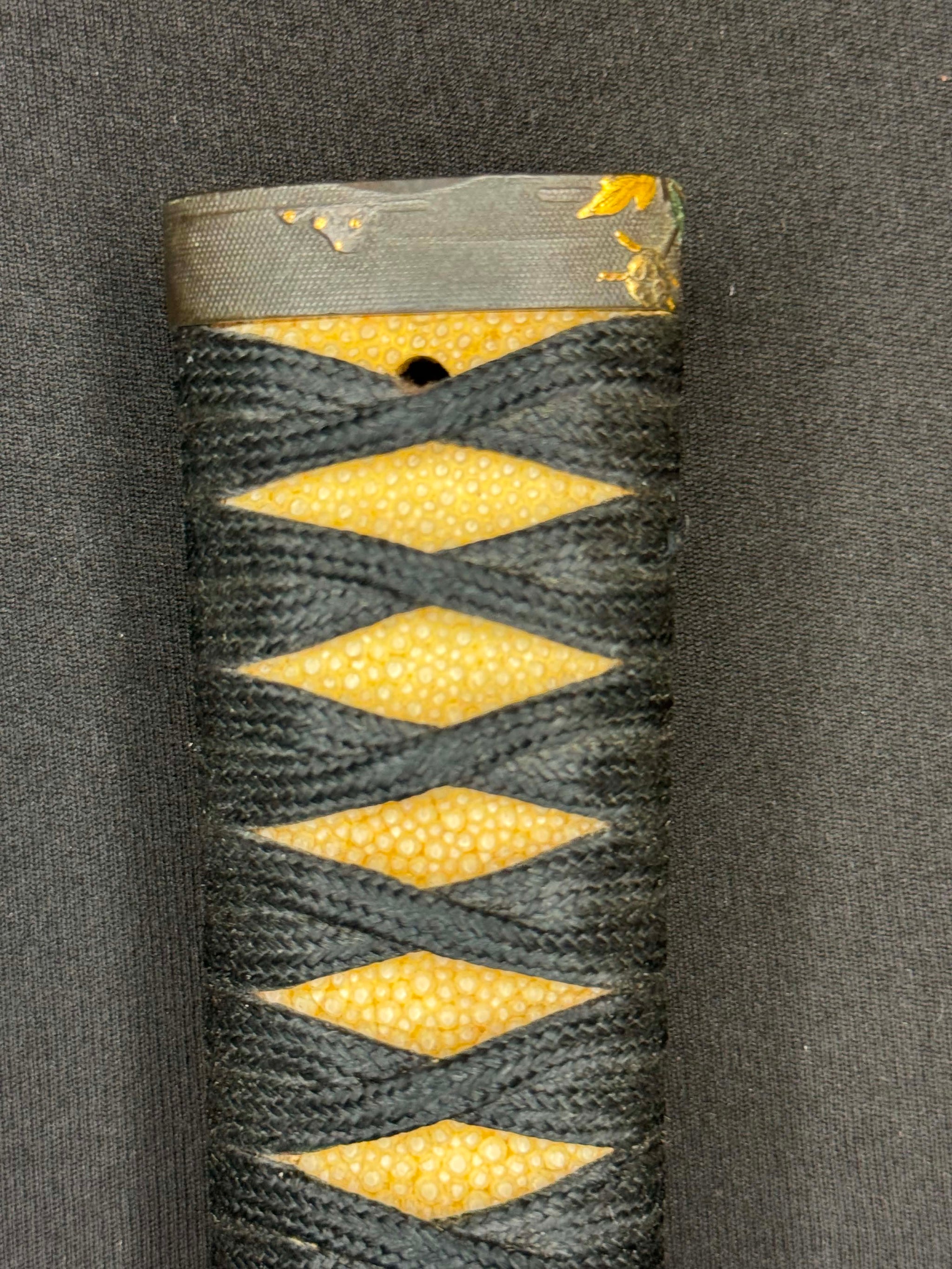Antique Nihonto - wakizashi in Koshirae, signed Bishu Osafune Sukesada (unverified)