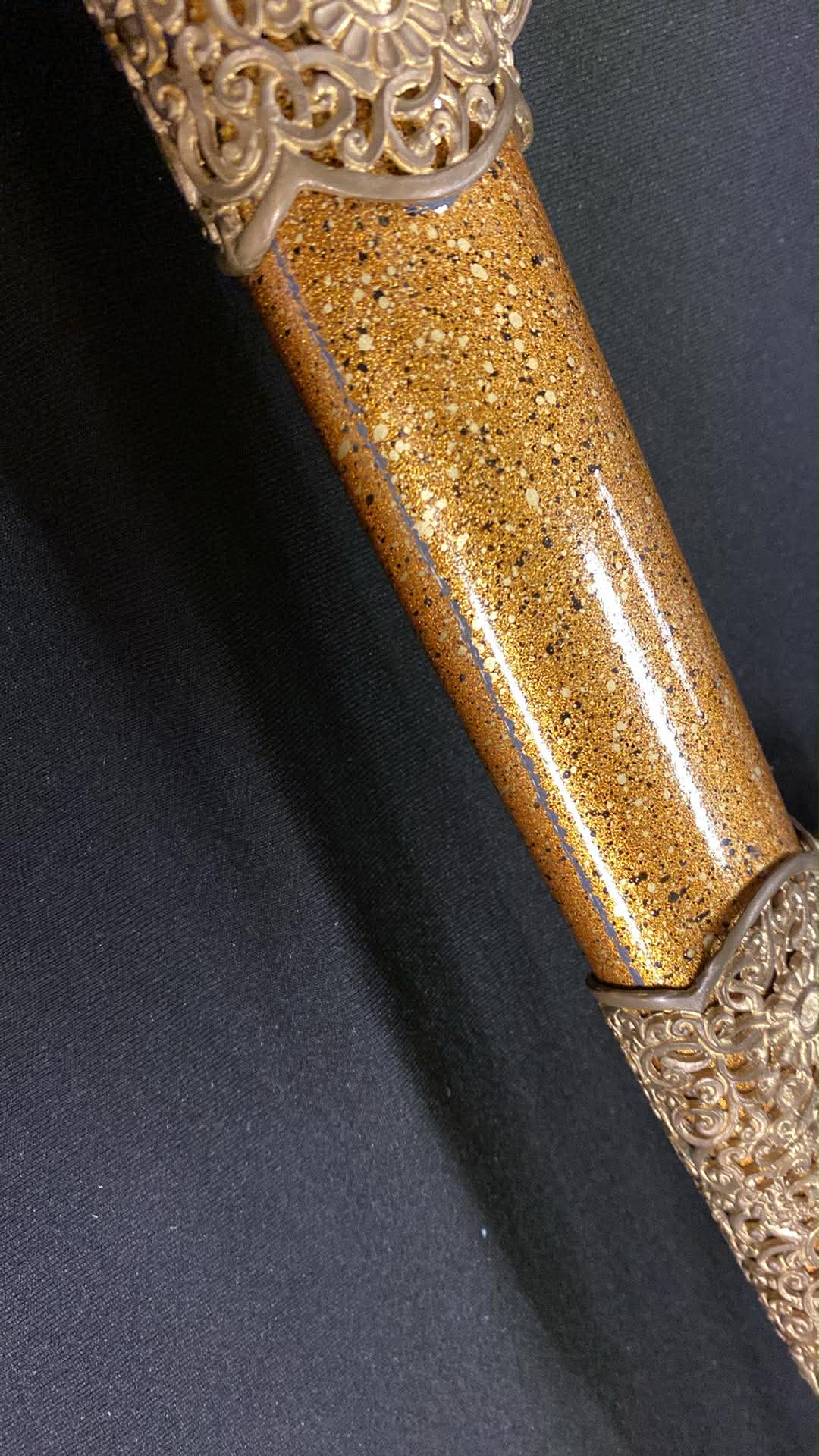 LAST ONE, DAMAGED SAYA USED FLOOR MODEL Cloudhammer Kazari Tachi - Kogarasu - 27.5