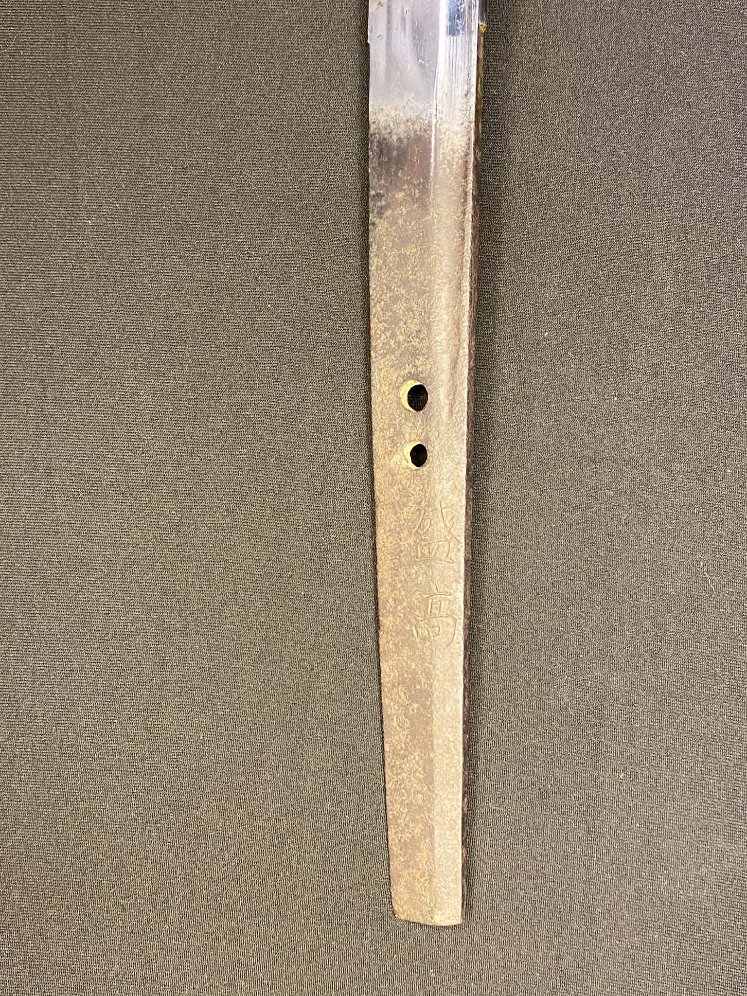 Antique Nihonto - Katana with iai Koshirae - signed Moritaka (unverified)