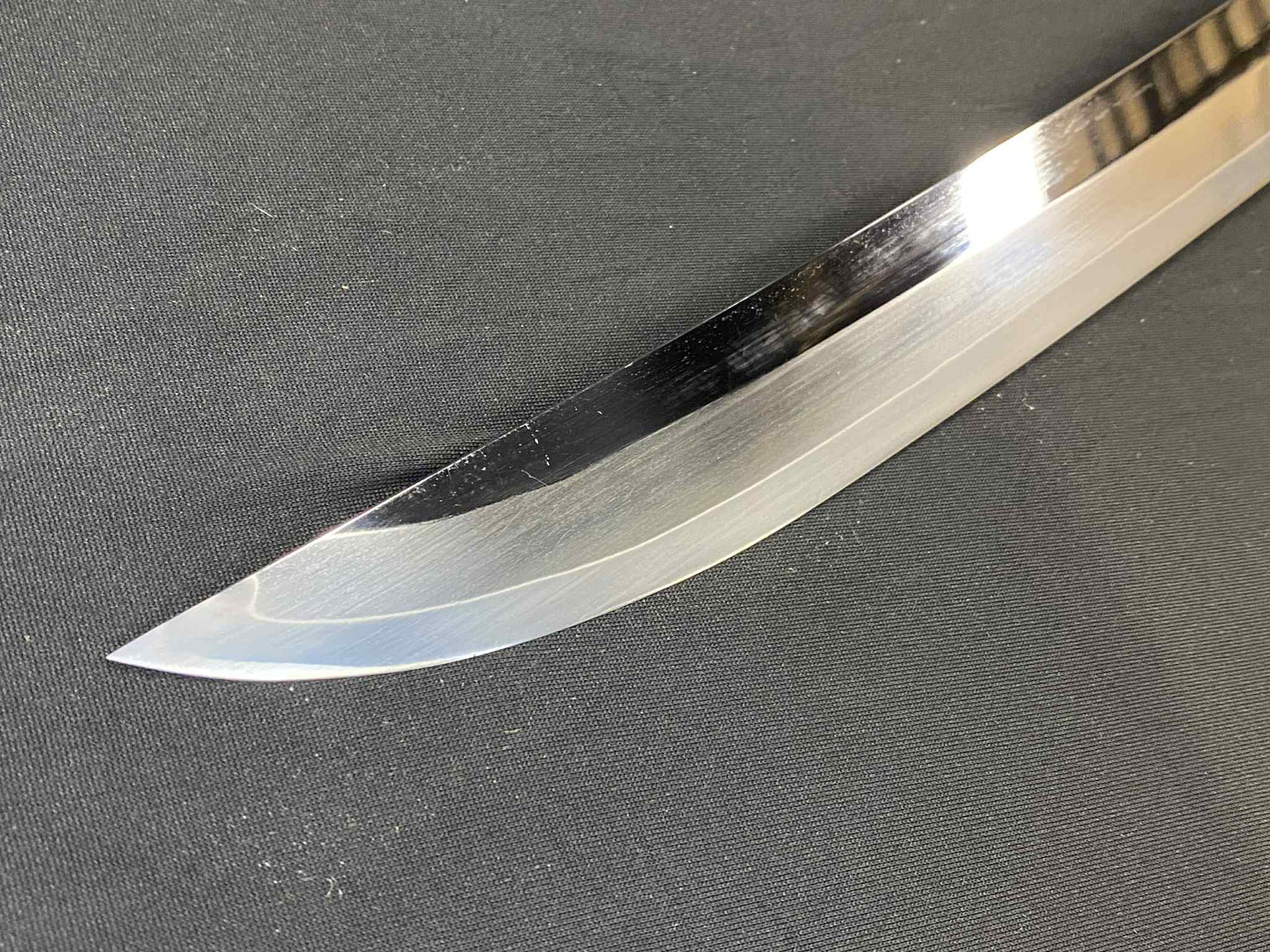 Legacy Steel Shobu Katana - Rustic Bamboo - 1095 clay temper, pearskin polish