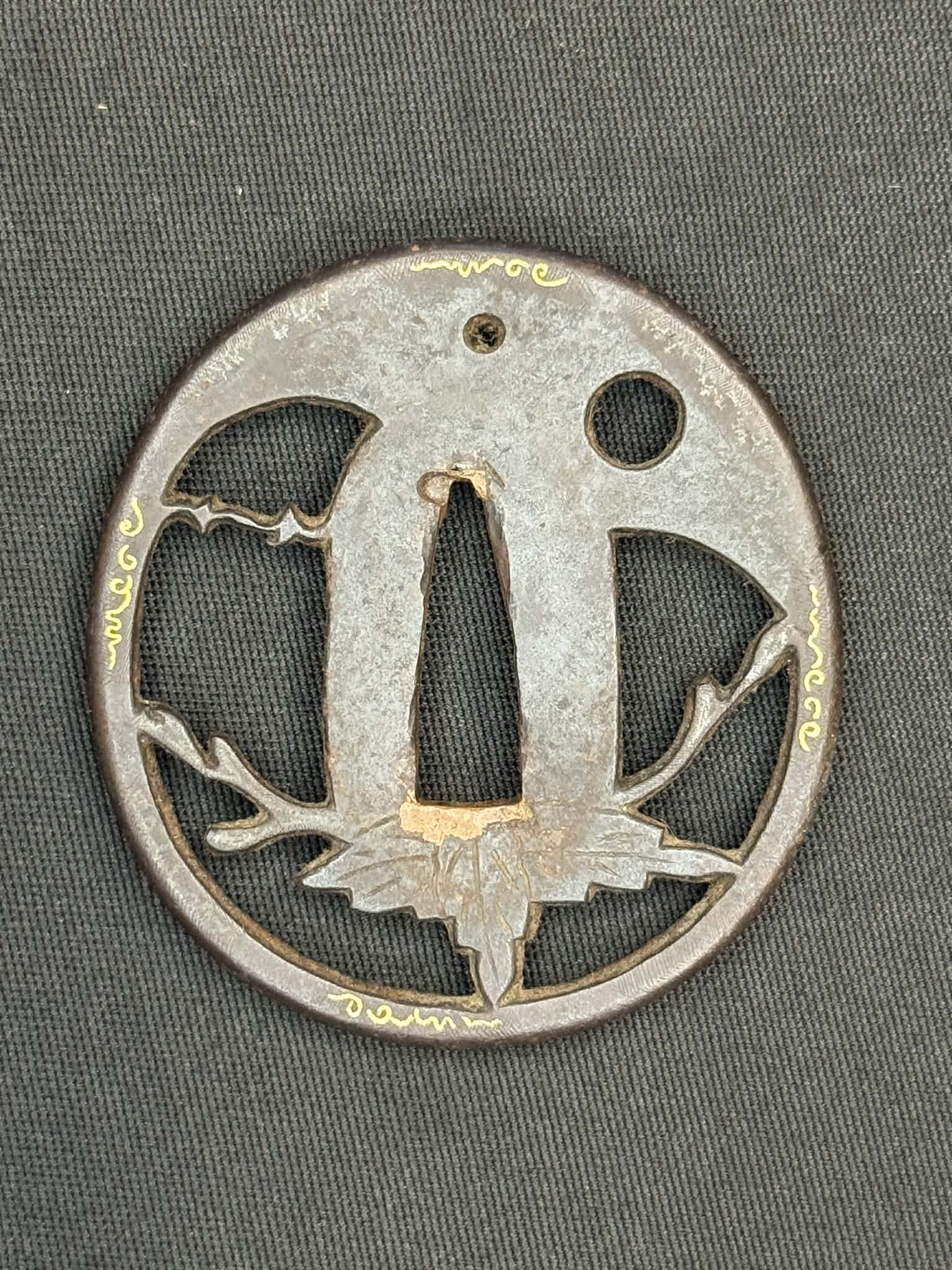 Antique Nihonto - Tanto in Koshirae, signed Mihara Ju Masayuki Saku (unverified)