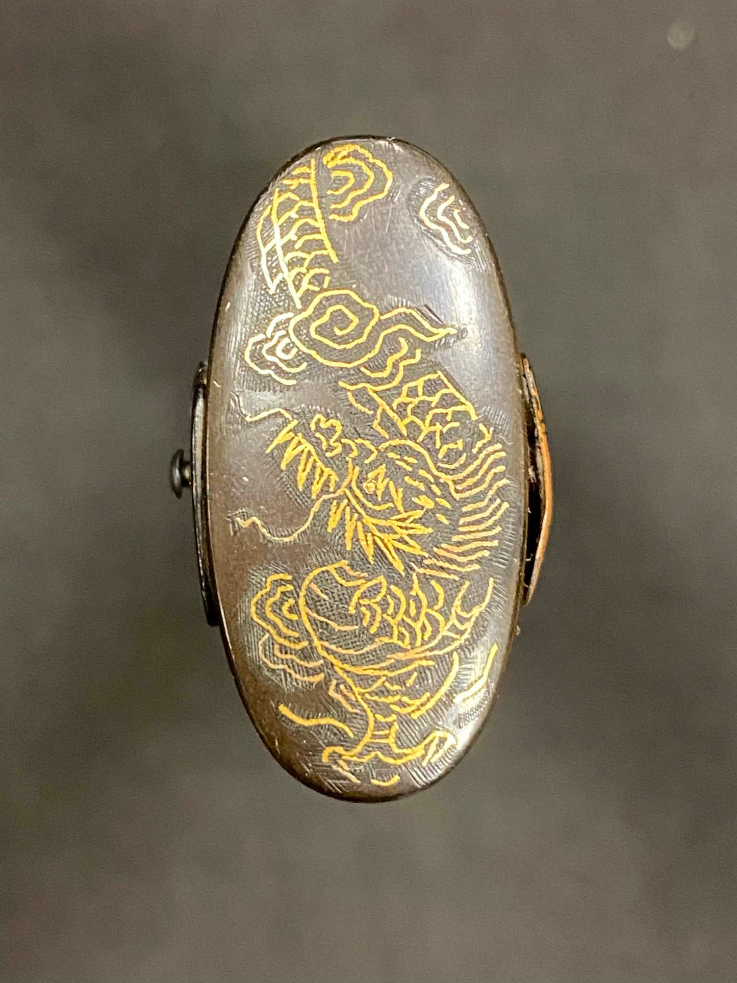 Antique Nihonto - Early Edo (350 years old) Kanmuri-Otoshi Wakizashi in Koshirae - NTHK attributed to Shimosa Daijo Kanemasa