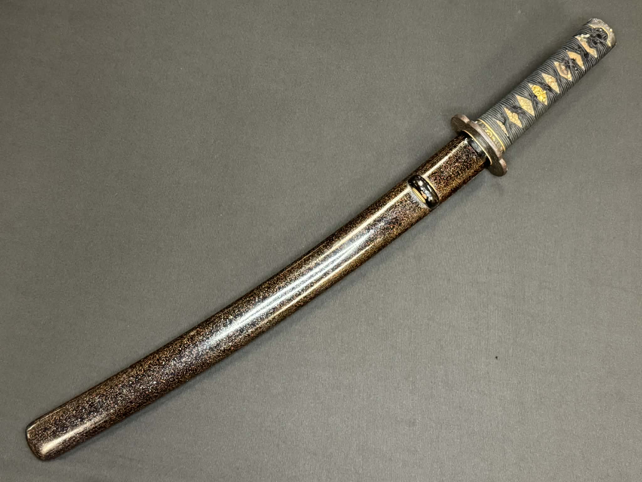 Antique Nihonto - Wakizashi in Koshirae, NBTHK attributed to Fujiwara Takada