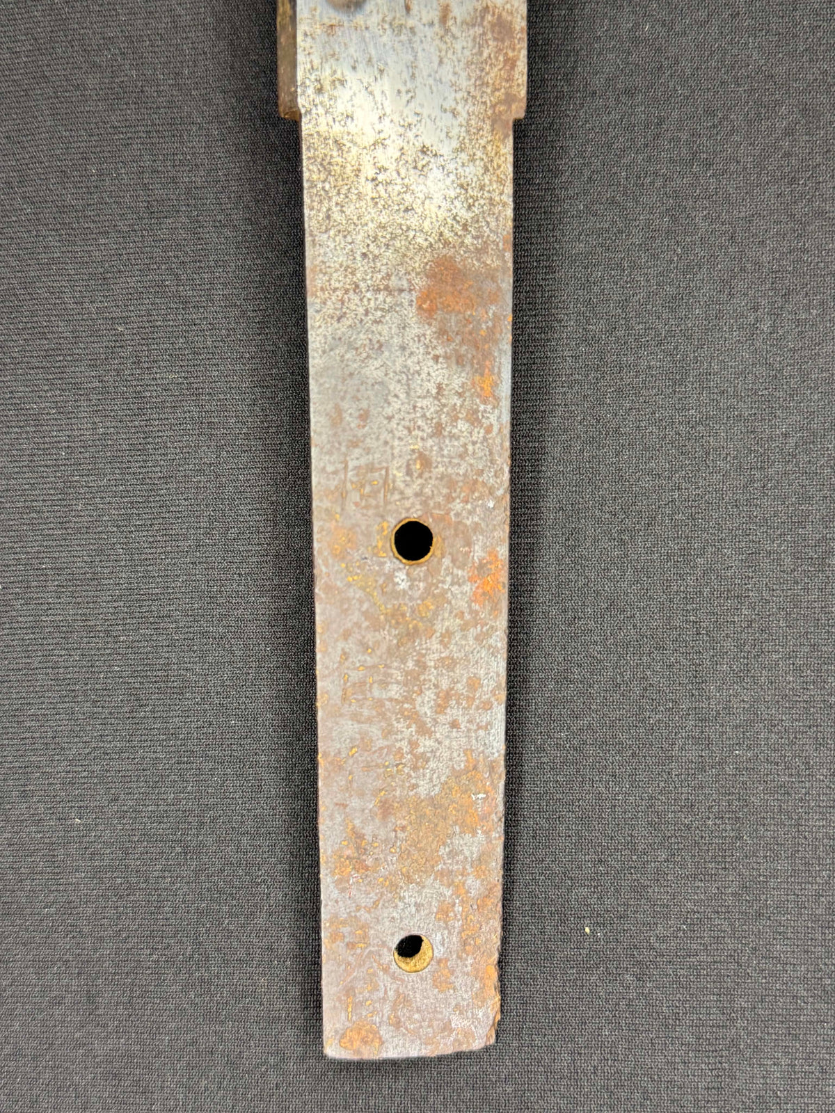 Antique Nihonto - Naginata Naoshi Wakizashi in Shirasaya, signed Soshu Ise Daijo (unverified)