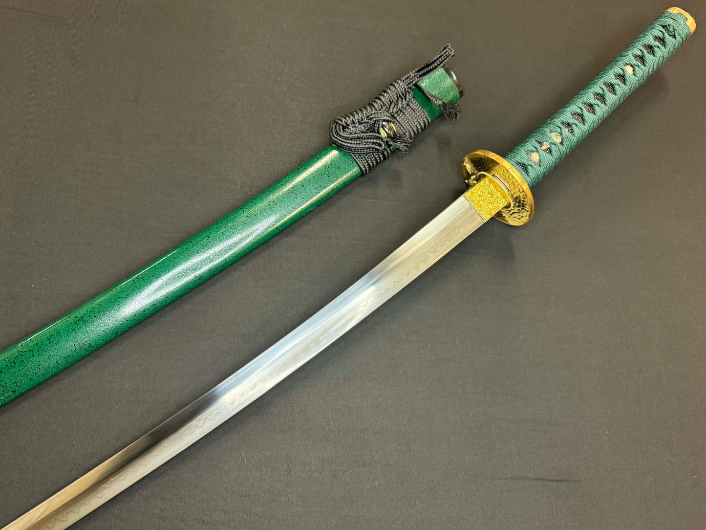 Moritaka Razor Katana -  "Irish" Turtle T10