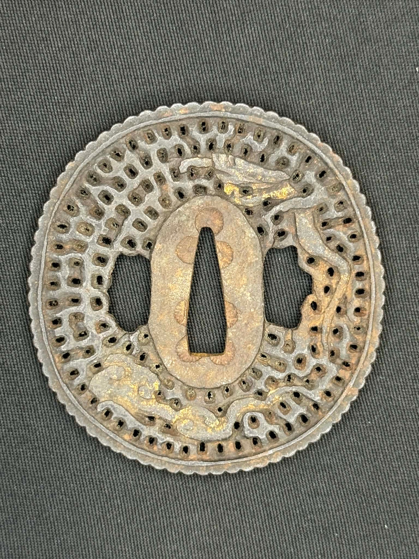 Antique Nihonto - Wakizashi in Koshirae with Dragon Nanban Tsuba
