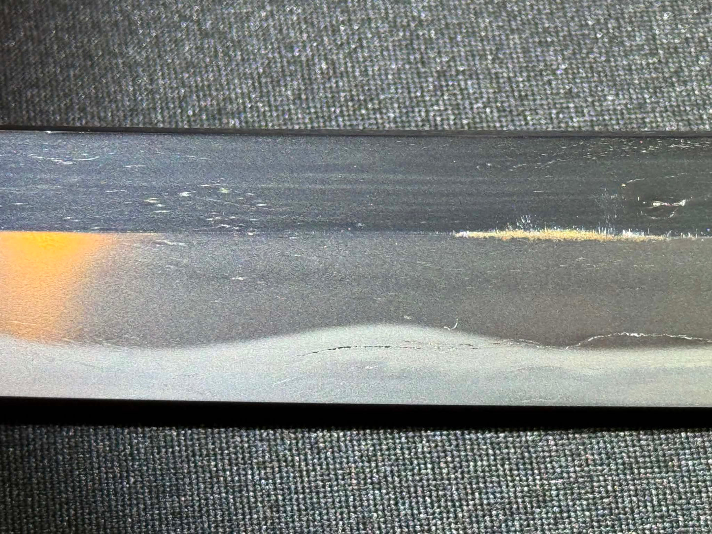 Antique Nihonto - Possible BATTLE DAMAGE Katana in Tachi Koshirae, signed Kunimune (unverified)