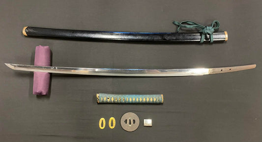Antique Nihonto - Katana in Koshirae - Late Edo Period (150 years old) signed Norimune (unverified)