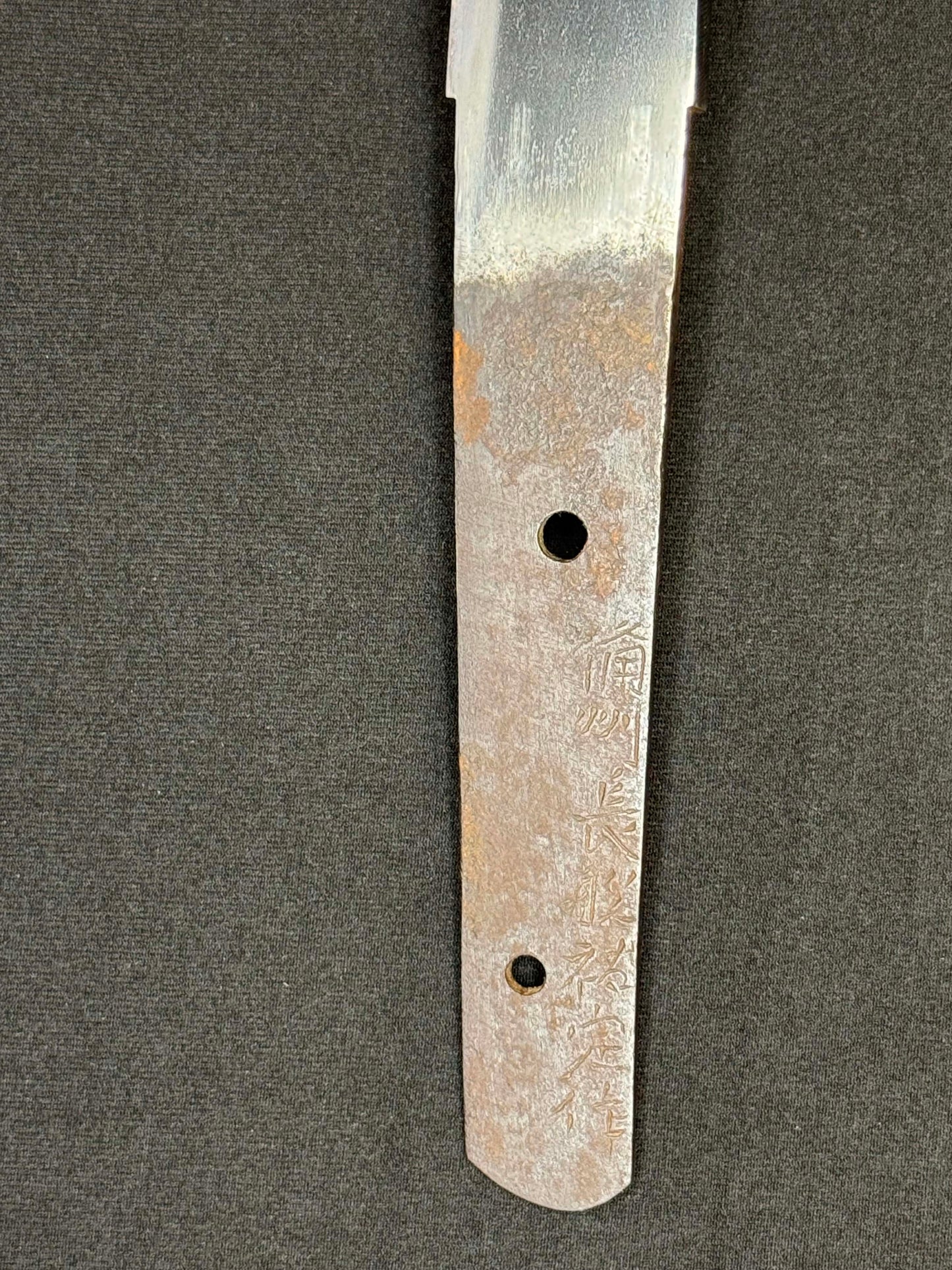 Antique Nihonto - THICK WIDE Tanto in Shirasaya, signed Bizen Osafune Sukesada Saku (unverified)