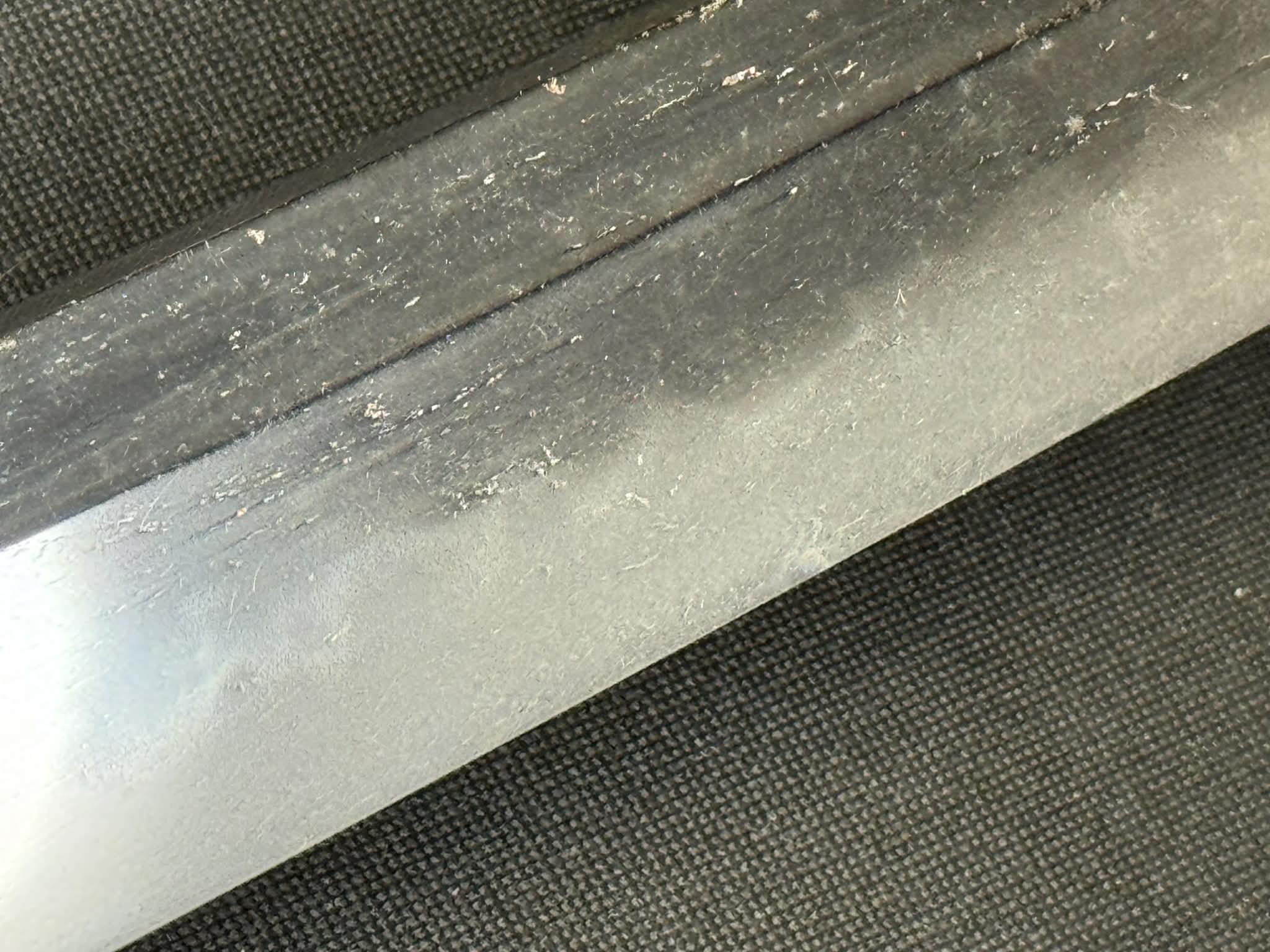 Antique Nihonto - Naginata Naoshi Wakizashi in Shirasaya - NBTHK Attributed to Osafune Sukesada