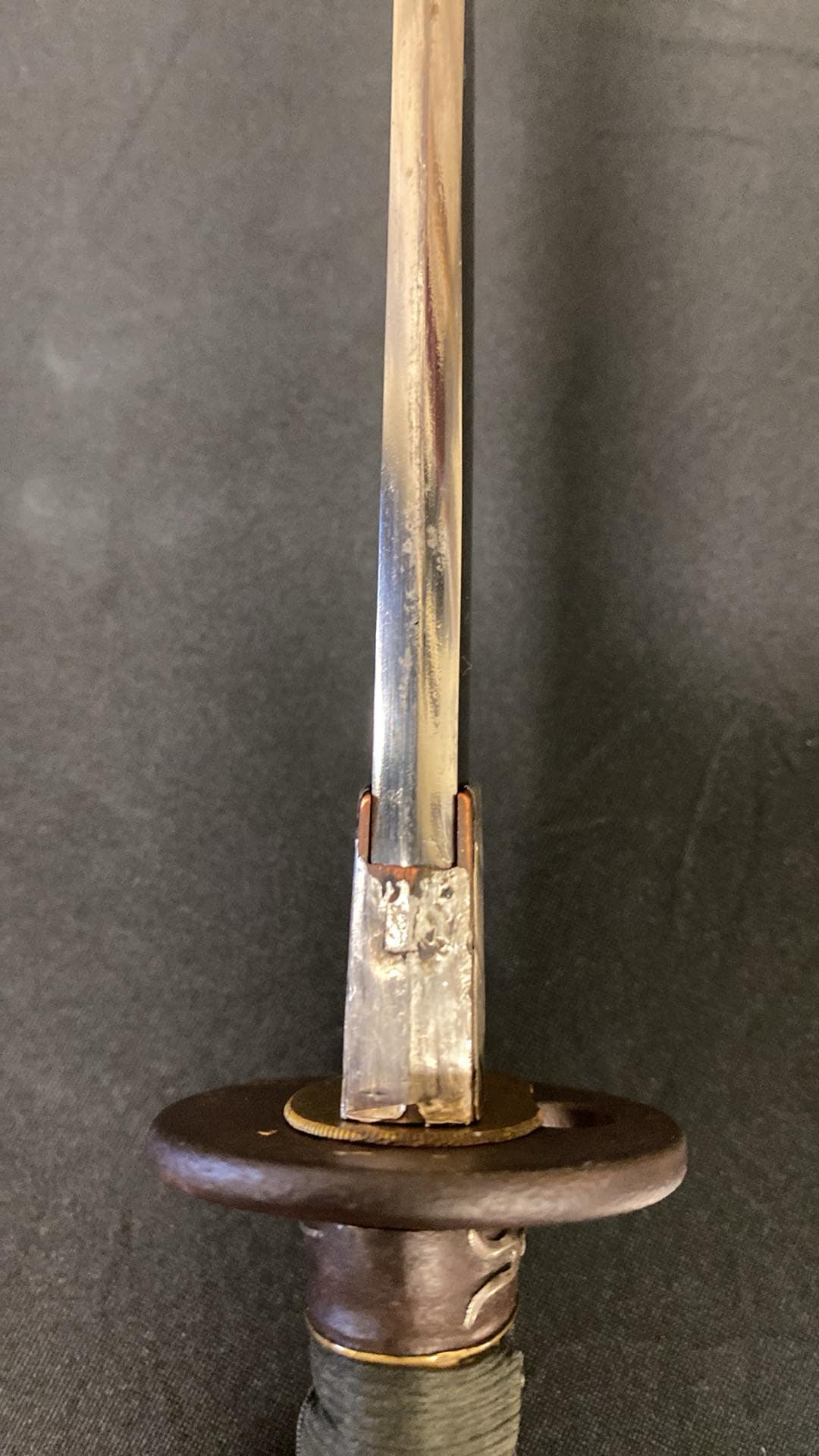 Antique Nihonto -  kanmuri otoshi tanto - Edo, Unsigned