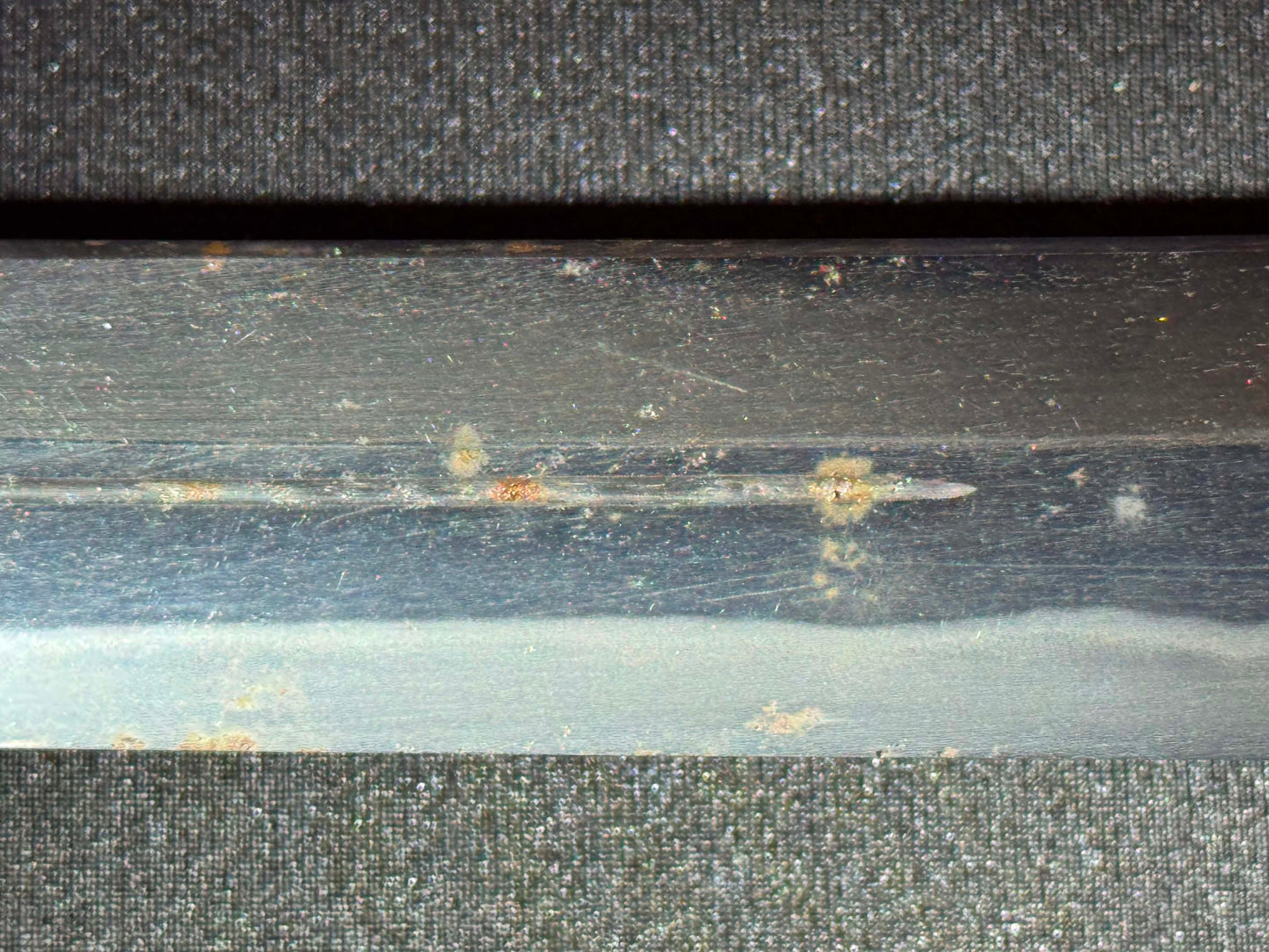 Antique Nihonto - Naginata Naoshi Wakizashi in Shirasaya, signed Soshu Ise Daijo (unverified)