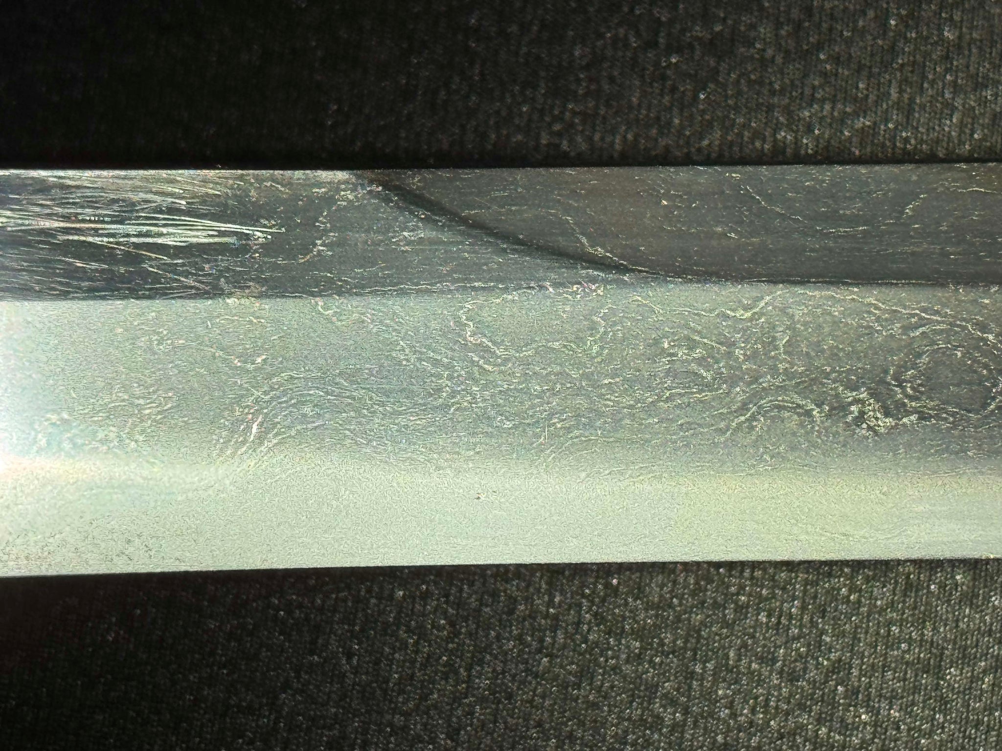 Antique Nihonto - Muromachi (5-600 years old) Kanmuri Otoshi Tanto in Shirasaya, NBTHK attributed to Chikushi Ryokai