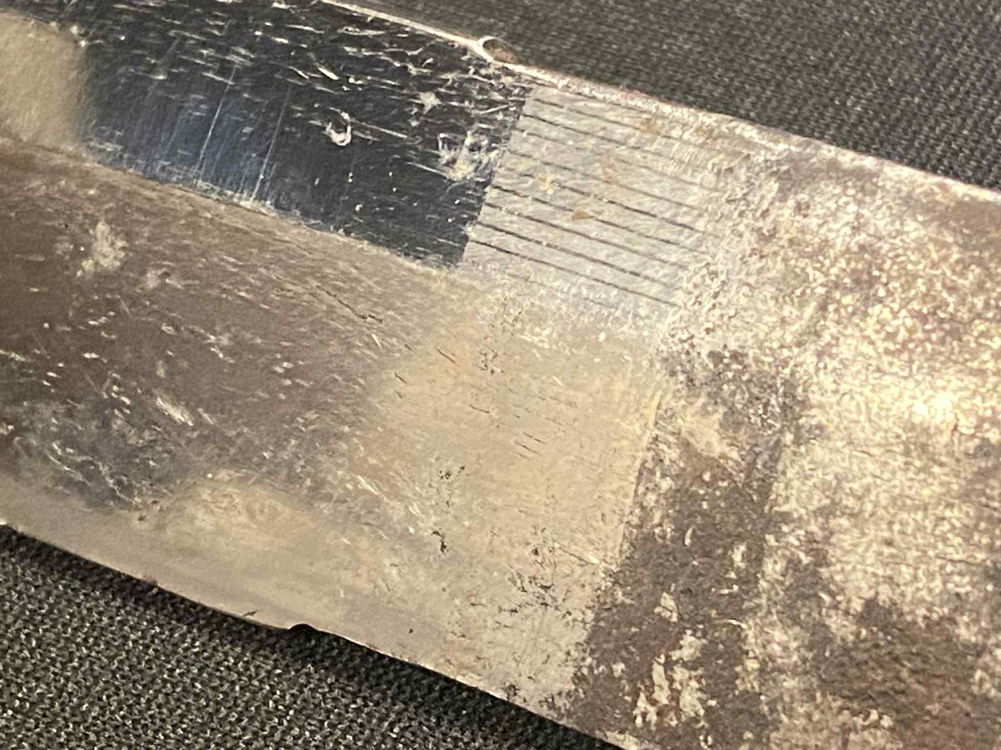 BATTLE DAMAGED, Antique Nihonto - VERY LONG Katana in Shirasaya