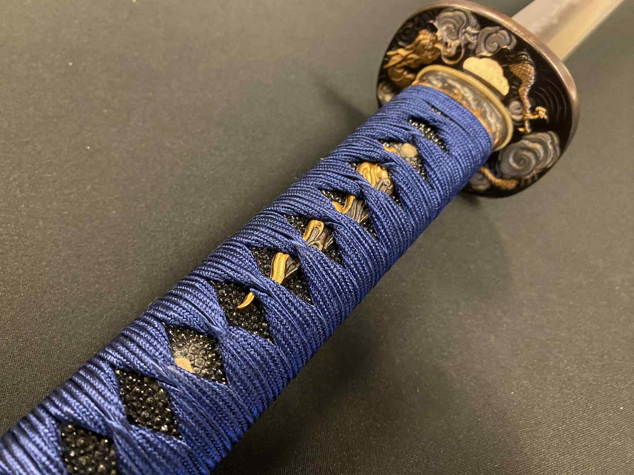 Phoenix Armory Katana - Blue Cloud Dragon T10