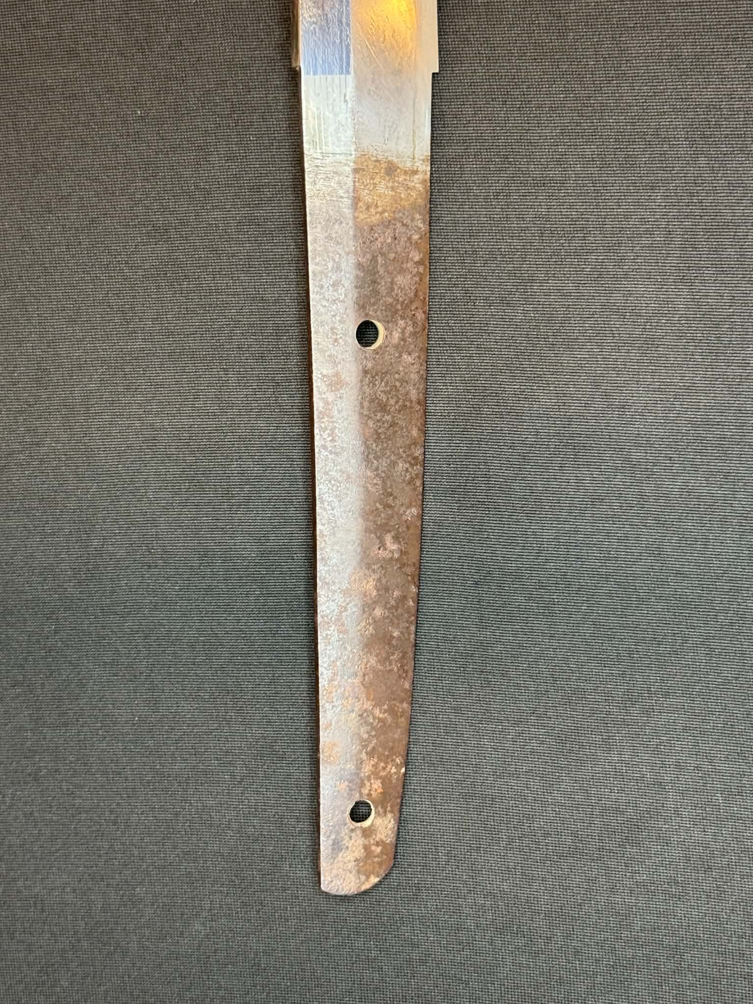 Antique Nihonto - Shobu Katana in Shirasaya - NBTHK attributed to Fuyuhiro