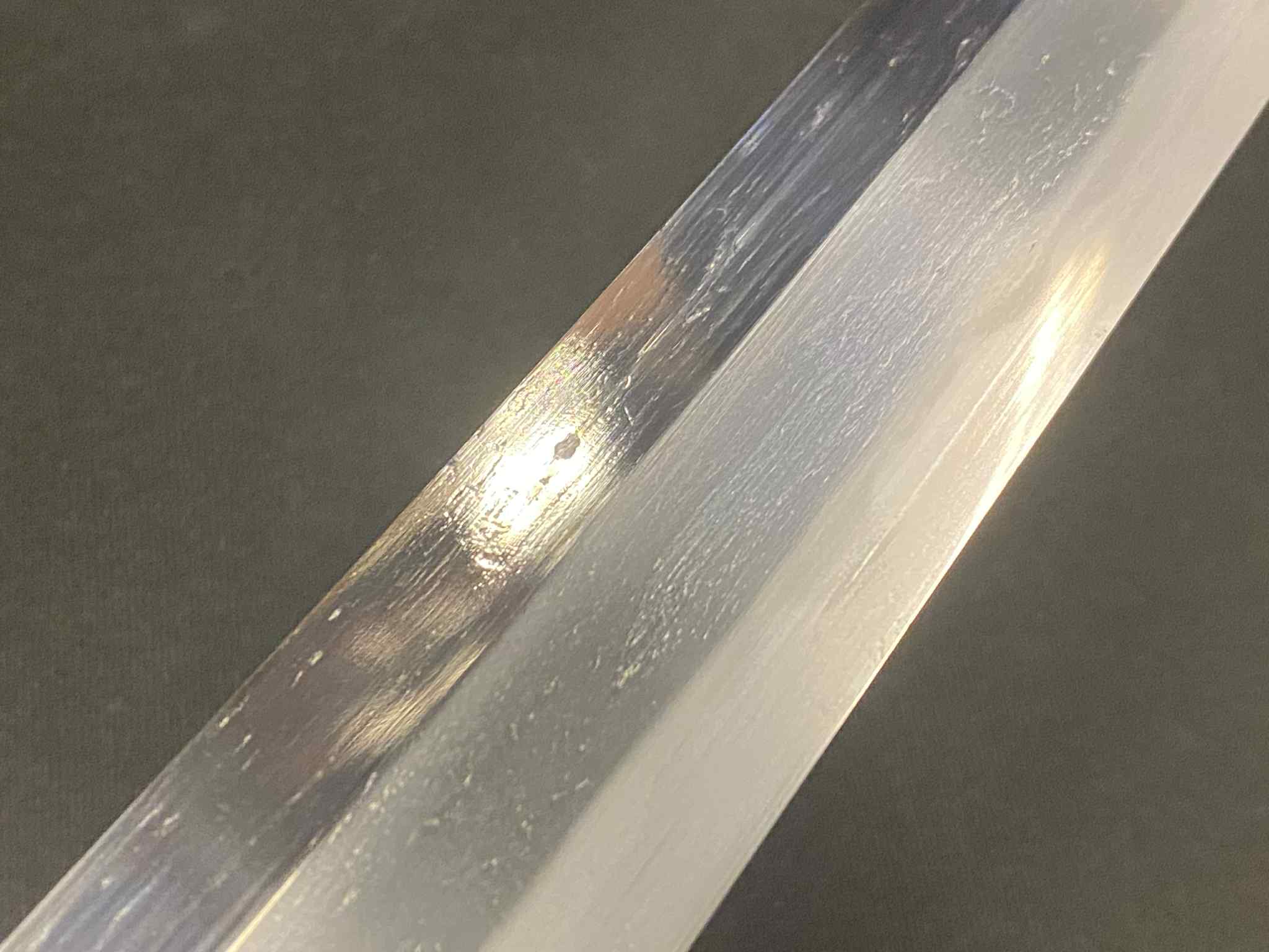 Antique Nihonto - Very Long Katana in Koshirae - Muromachi Period (About 500 years old) - signed Kanenao Saku, NBTHK Certified
