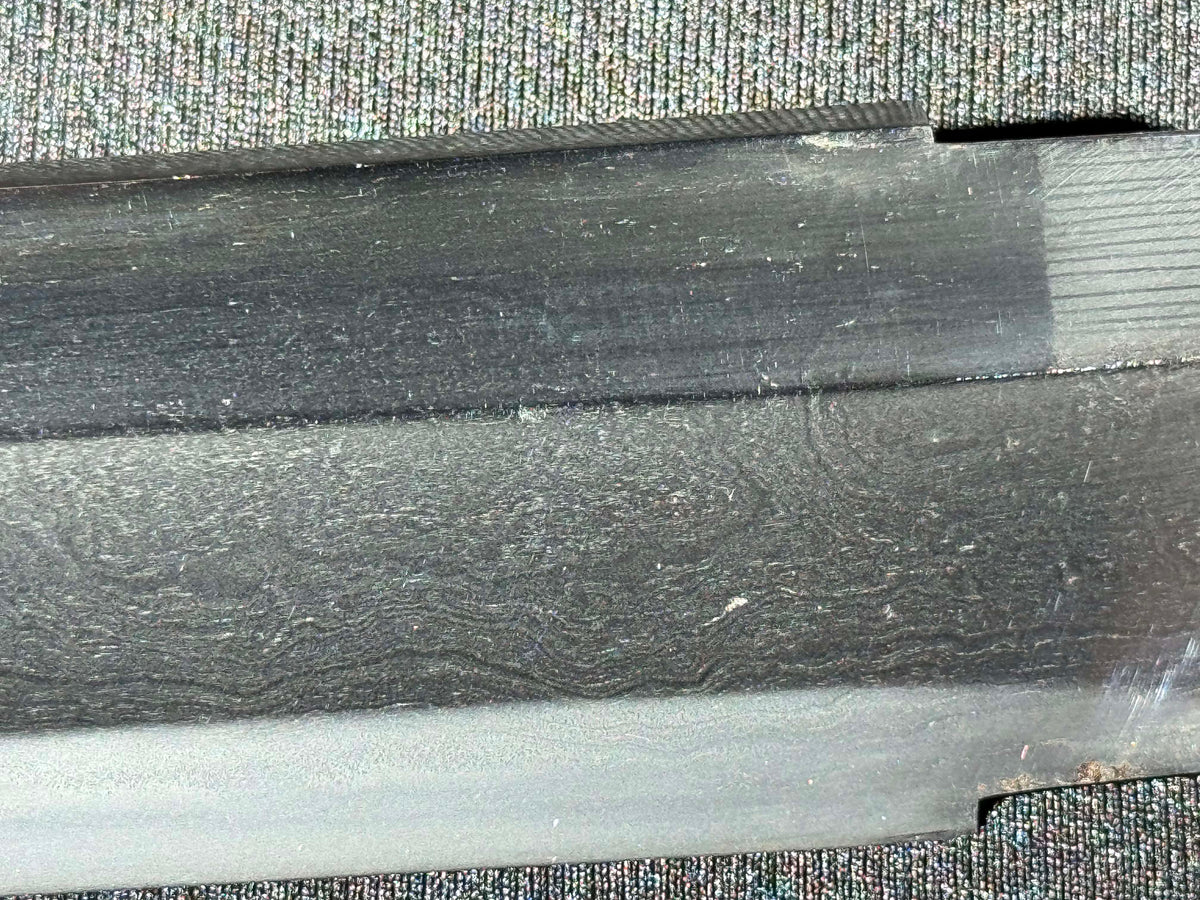 Antique Nihonto - Late Edo GIANT Katana with Koshirae, Signed Koshu Yori Katsuyamajo Minami Hisatsugu Saku Kore, Dated Tenpo 13 (1842) February, NBTHK Certified