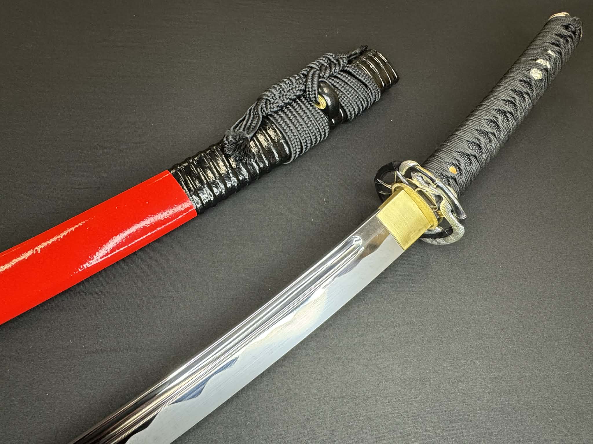 TEST-CUT Legacy Steel Reaper Premier O-Katana - Blood Viper - Sanmai Notare Hamon Koshizori