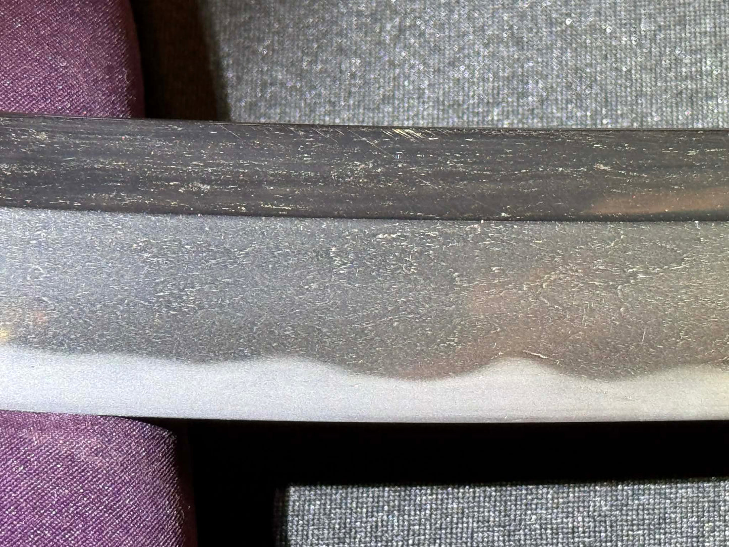 Antique Nihonto - Naginata Naoshi Wakizashi in Shirasaya - signed Echizen Kuni Ju Kanenori, NBTHK certified
