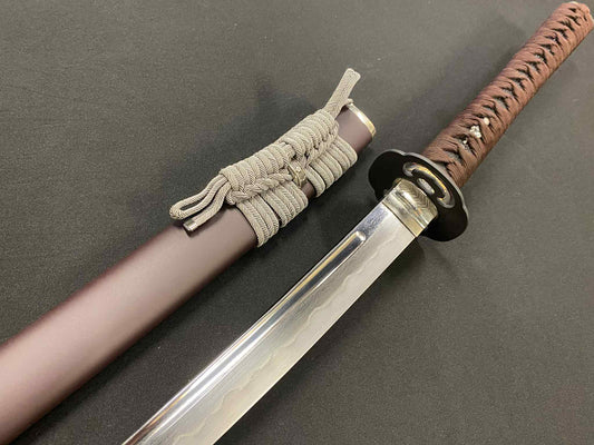 Thaitsuki Furui Shishi Katana, Sanmai Clay tempered