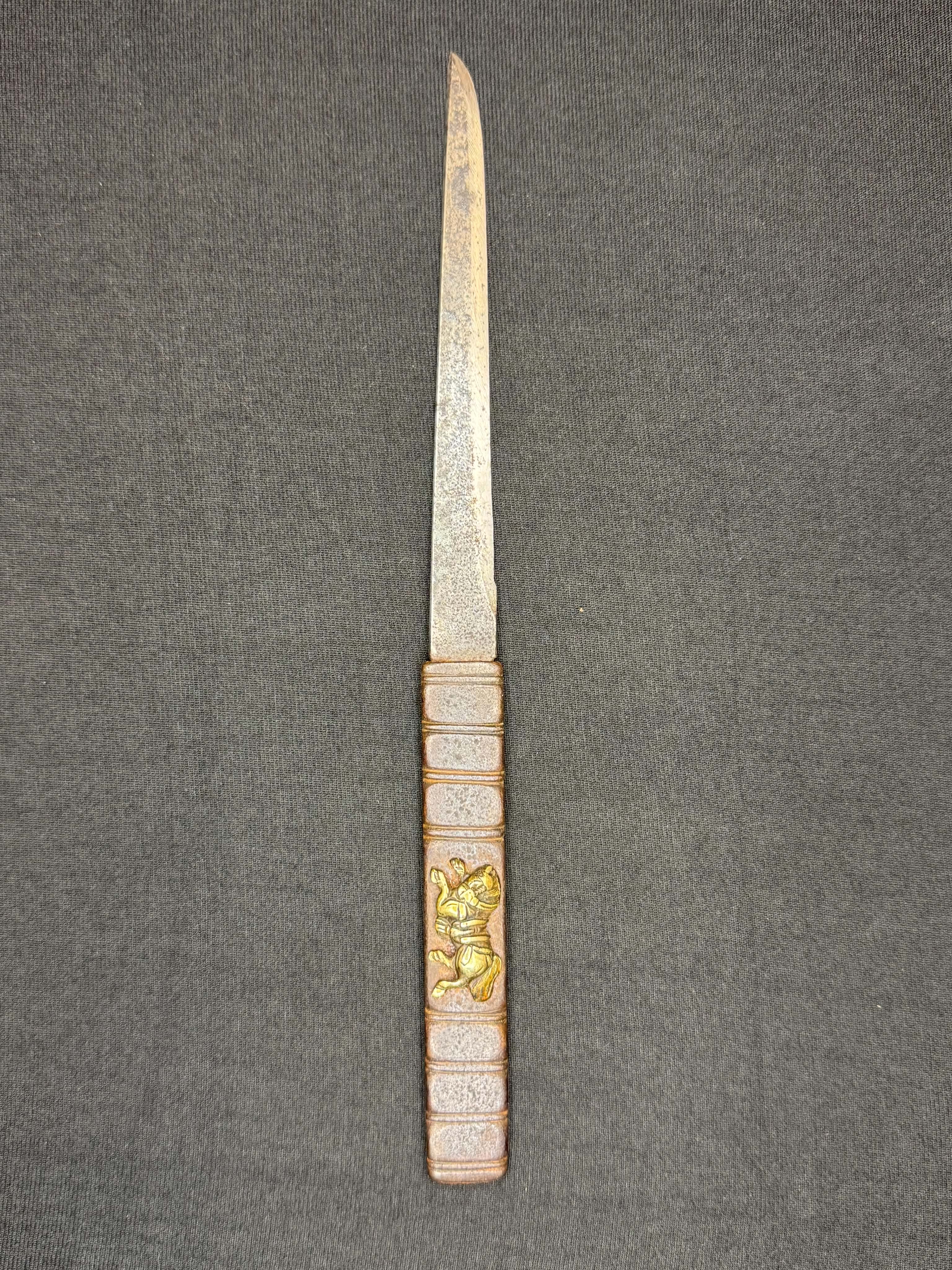 Antique Nihonto - okissaki Nagamaki naoshi in Wakizashi in Koshirae