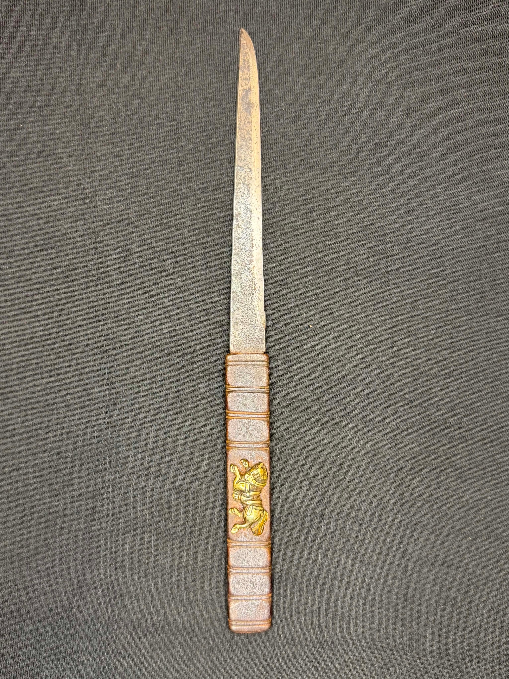 Antique Nihonto - okissaki Nagamaki naoshi in Wakizashi in Koshirae