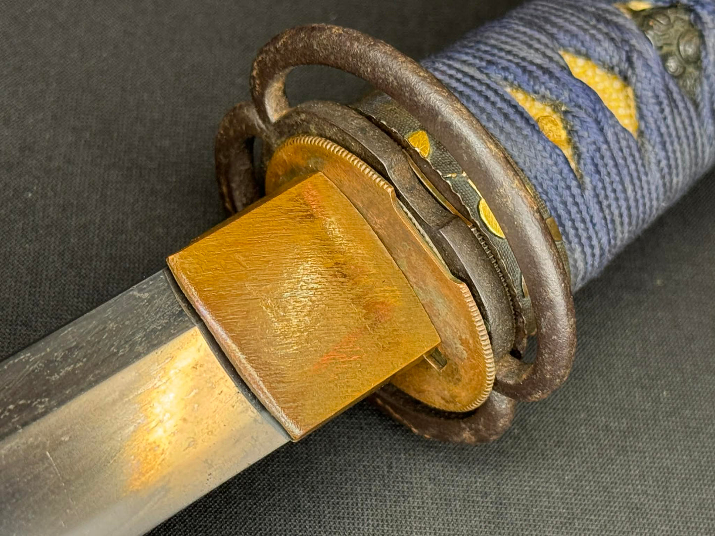 Antique Nihonto - Shobu Wakizashi in Koshirae