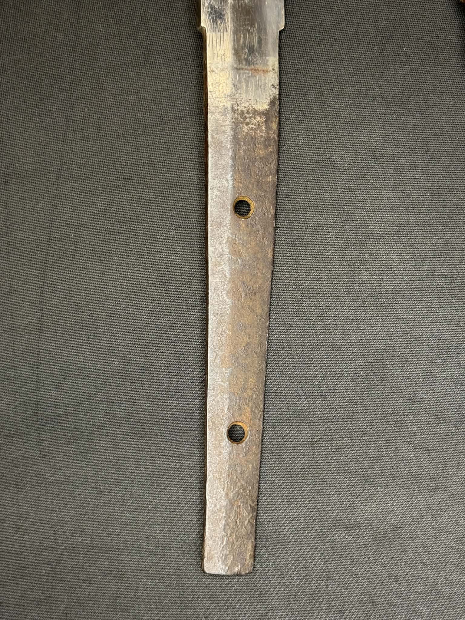 Antique Nihonto - Katana in Tachi Koshirae, signed Rai Kuni- (unverified)