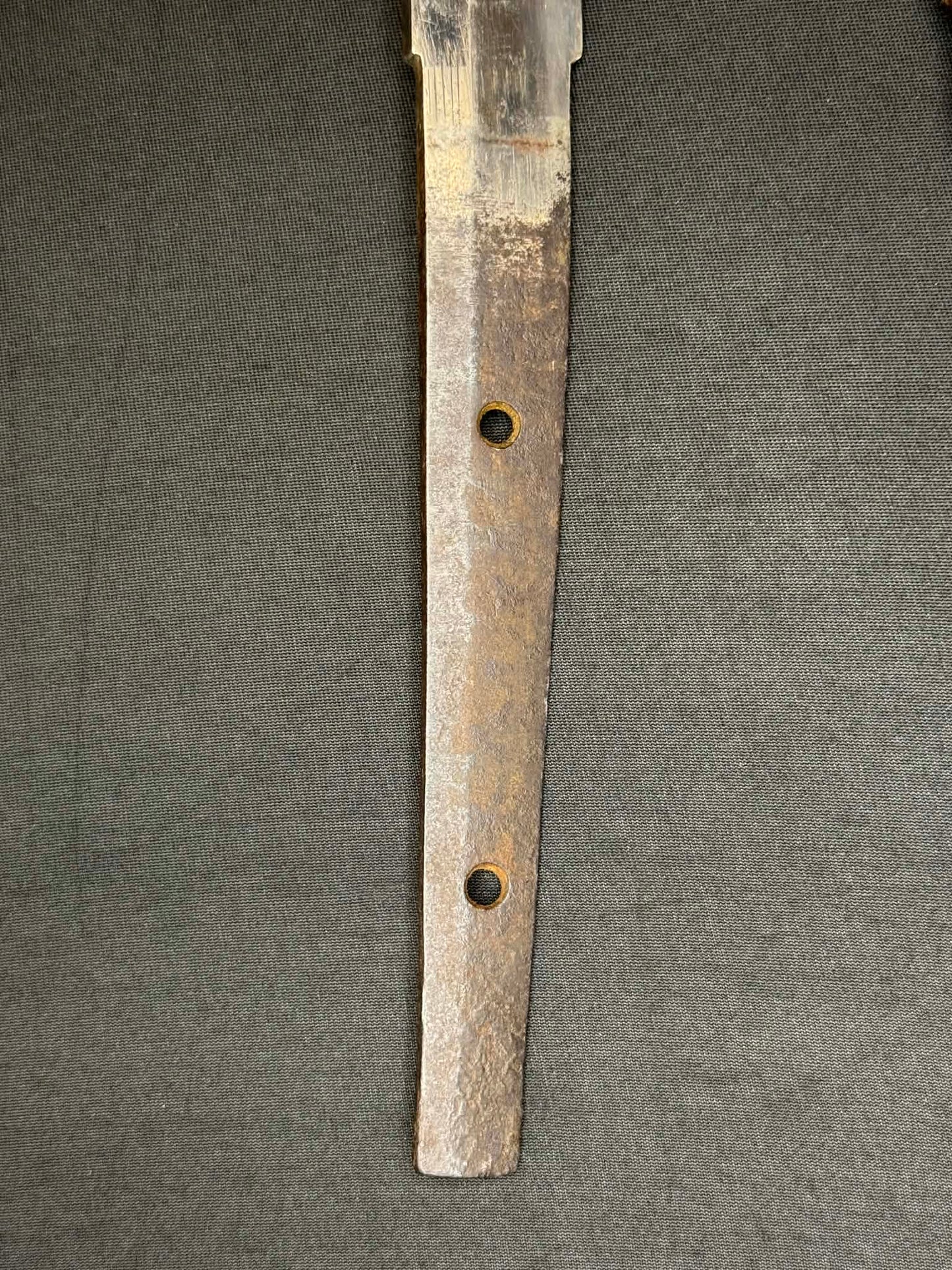 Antique Nihonto - Katana in Tachi Koshirae, signed Rai Kuni- (unverified)