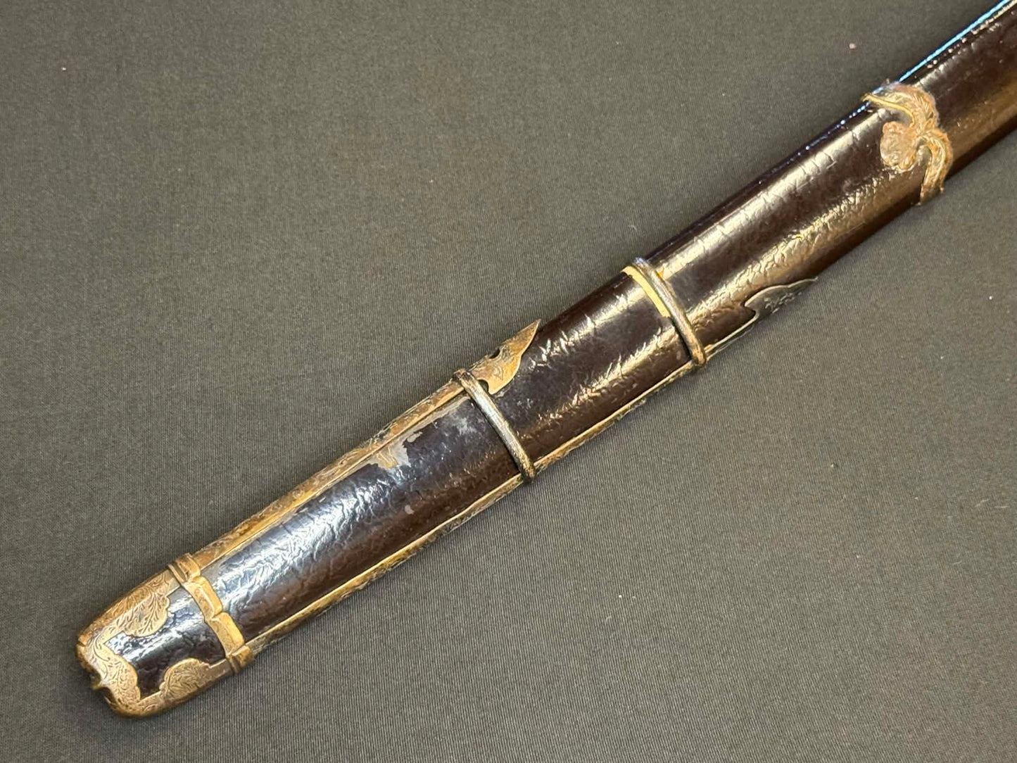 Antique Nihonto - Katana with Tachi Koshirae, Toensha Attributed to Bizen Yoshimitsu