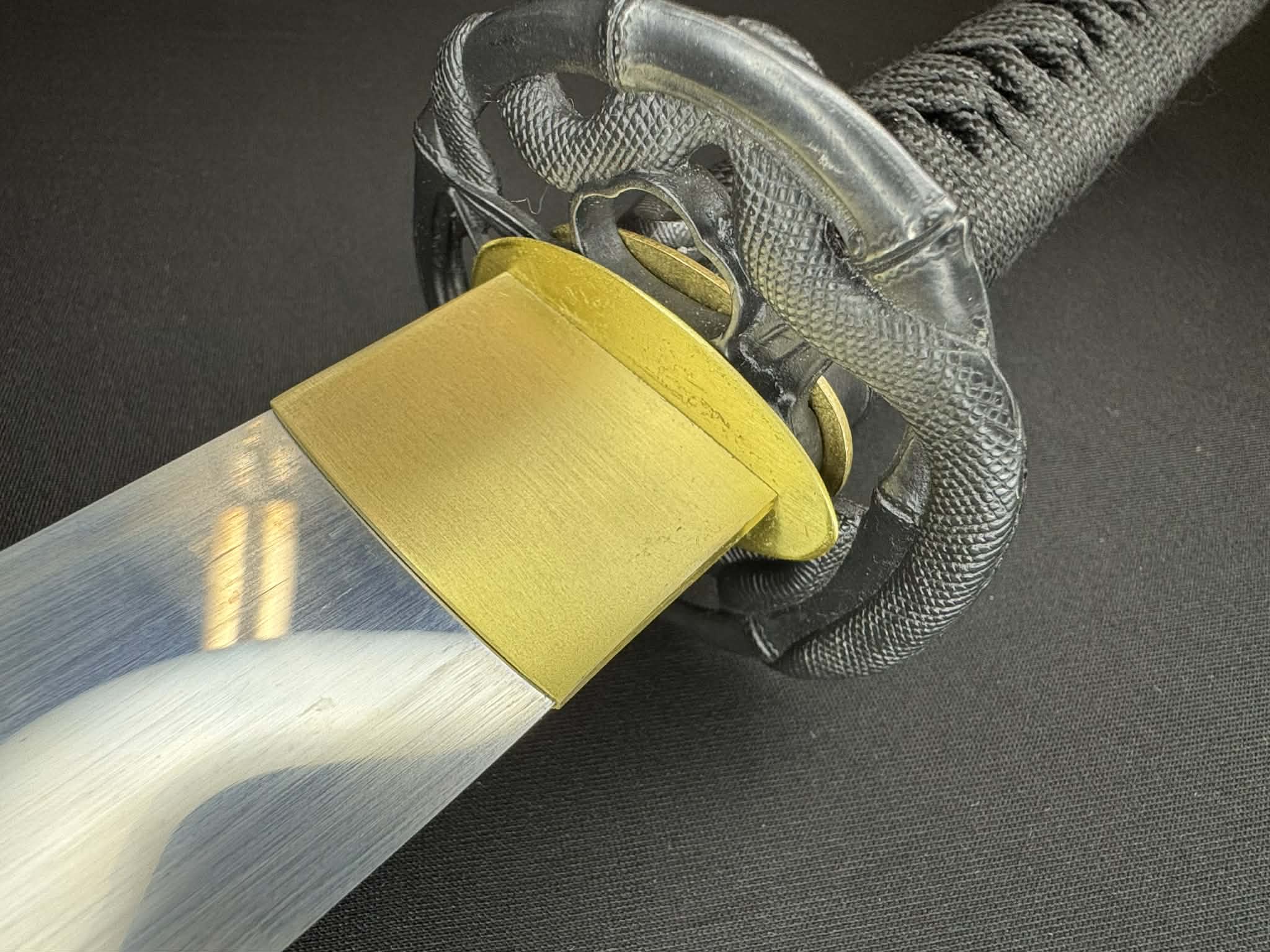 Legacy Blades Samgakdo Korean Mat Cutter - scarlet raptor - 1095 Clay Tempered Carbon Steel 40mm