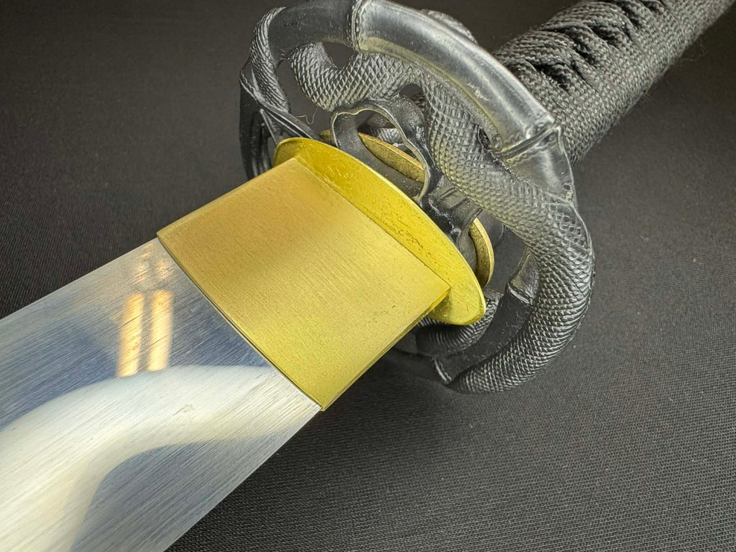 Legacy Blades Samgakdo Korean Mat Cutter - scarlet raptor - 1095 Clay Tempered Carbon Steel 40mm