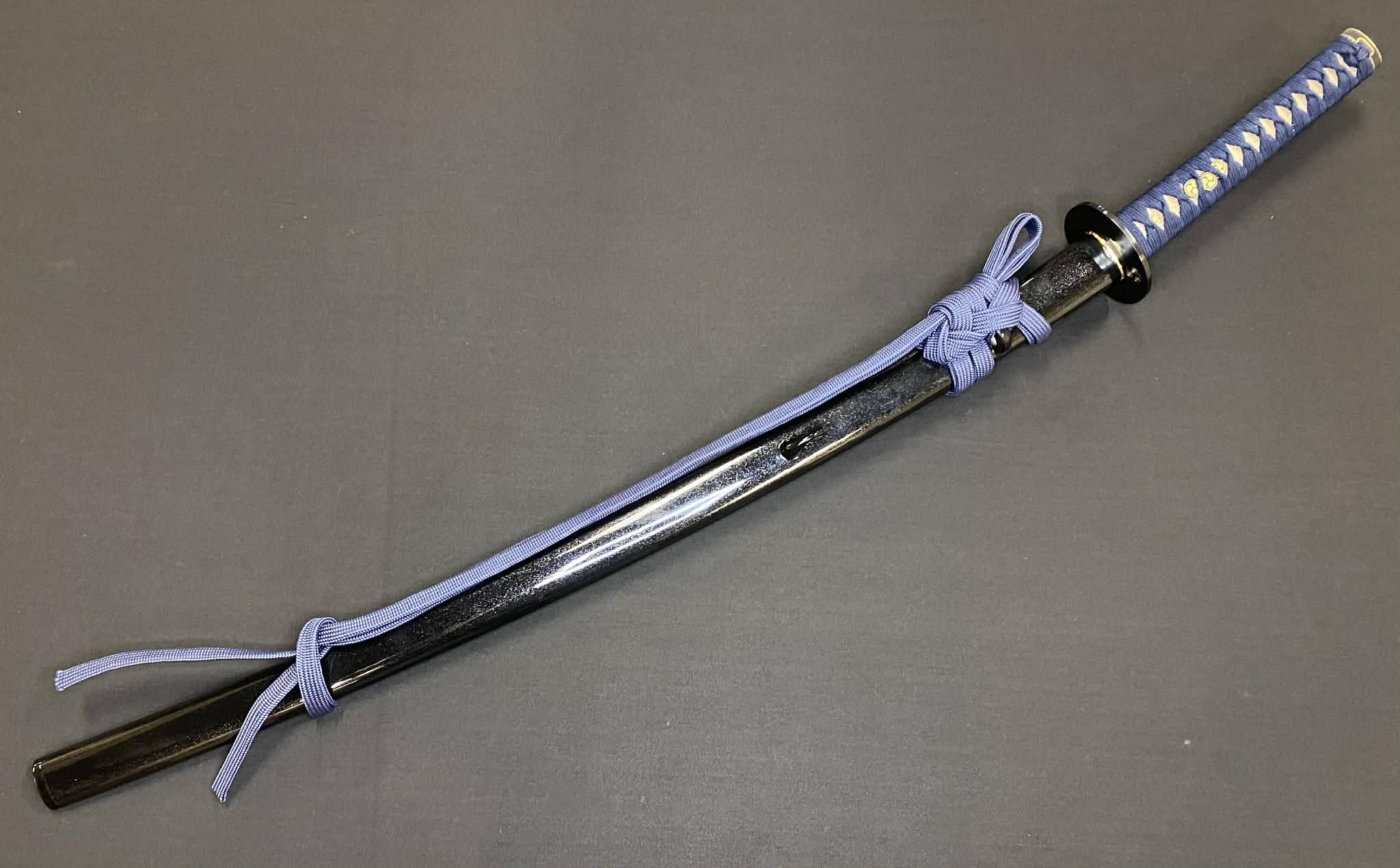 Masterwork Phoenix Armory Katana - Sky Mitsudomoe