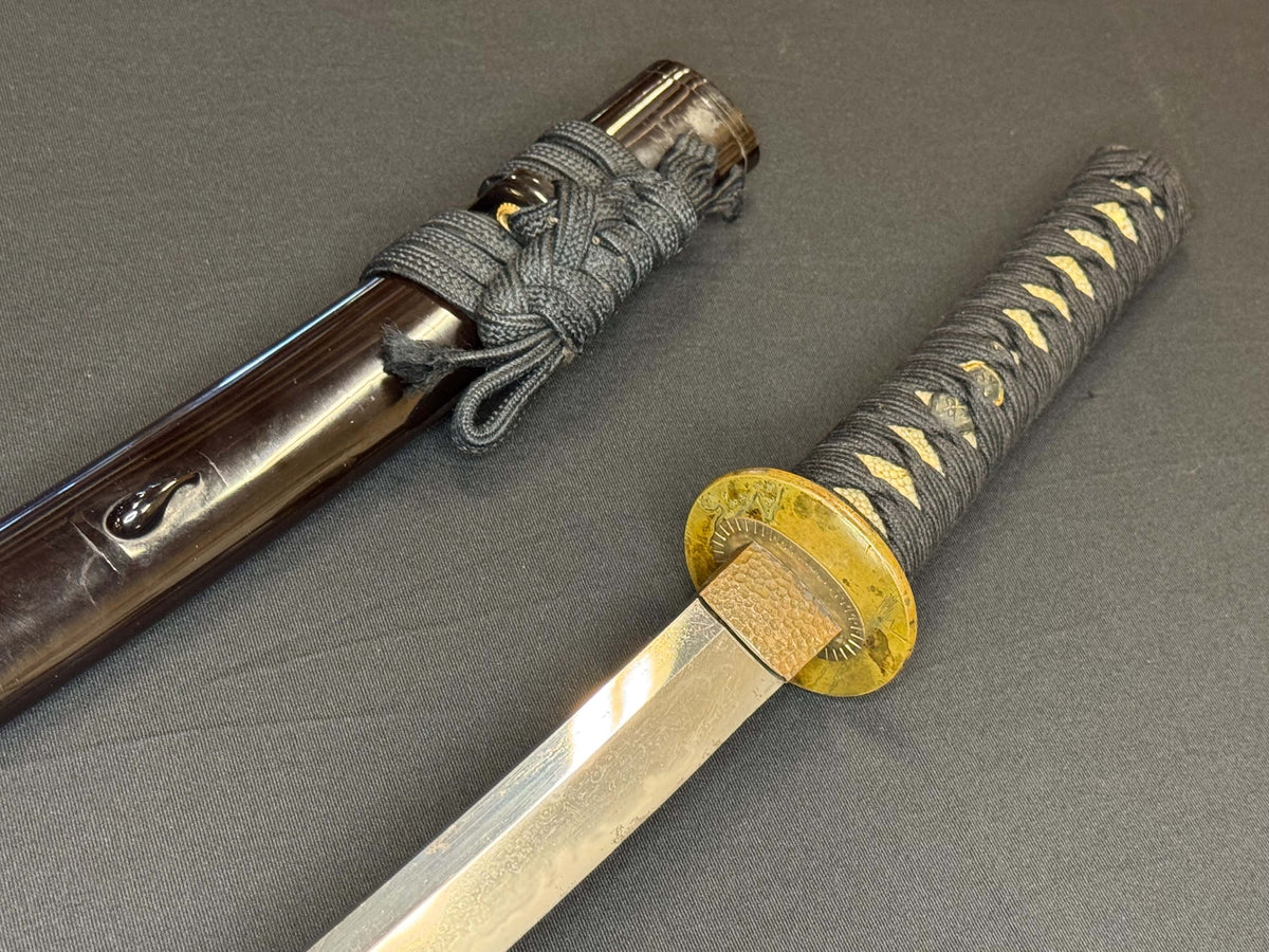 Antique Nihonto - Katateuchi Katana in Koshirae