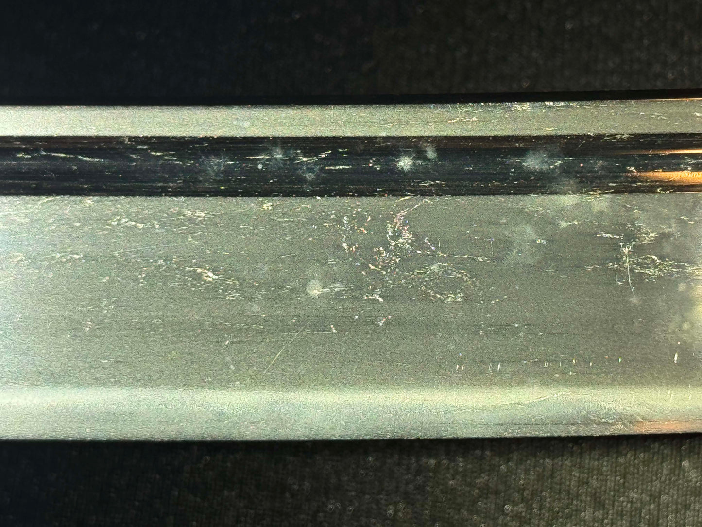 Antique Nihonto - Muromachi Period (500 years old) Wakizashi in Shirasaya - signed Soshu Ju Hiromasa