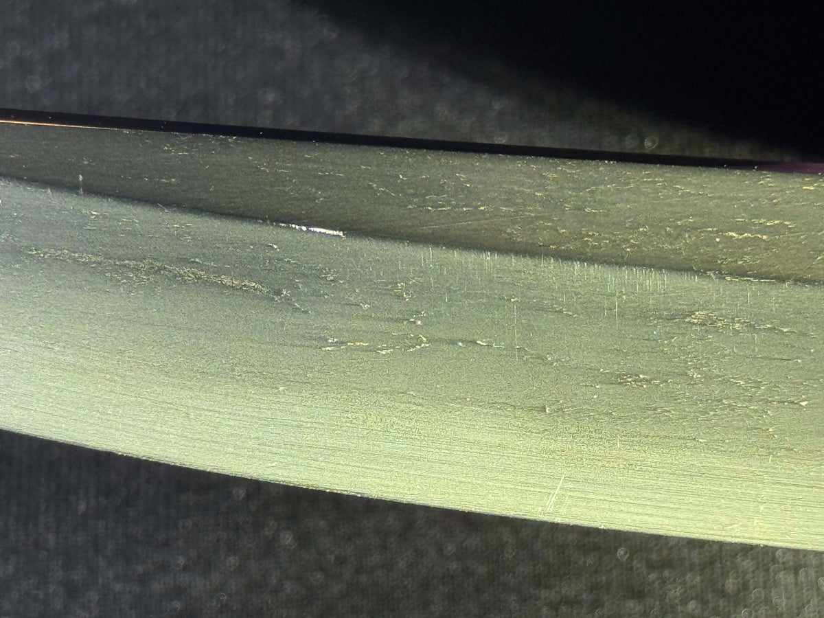Antique Nihonto - Naginata Naoshi Long Wakizashi in Shirasaya