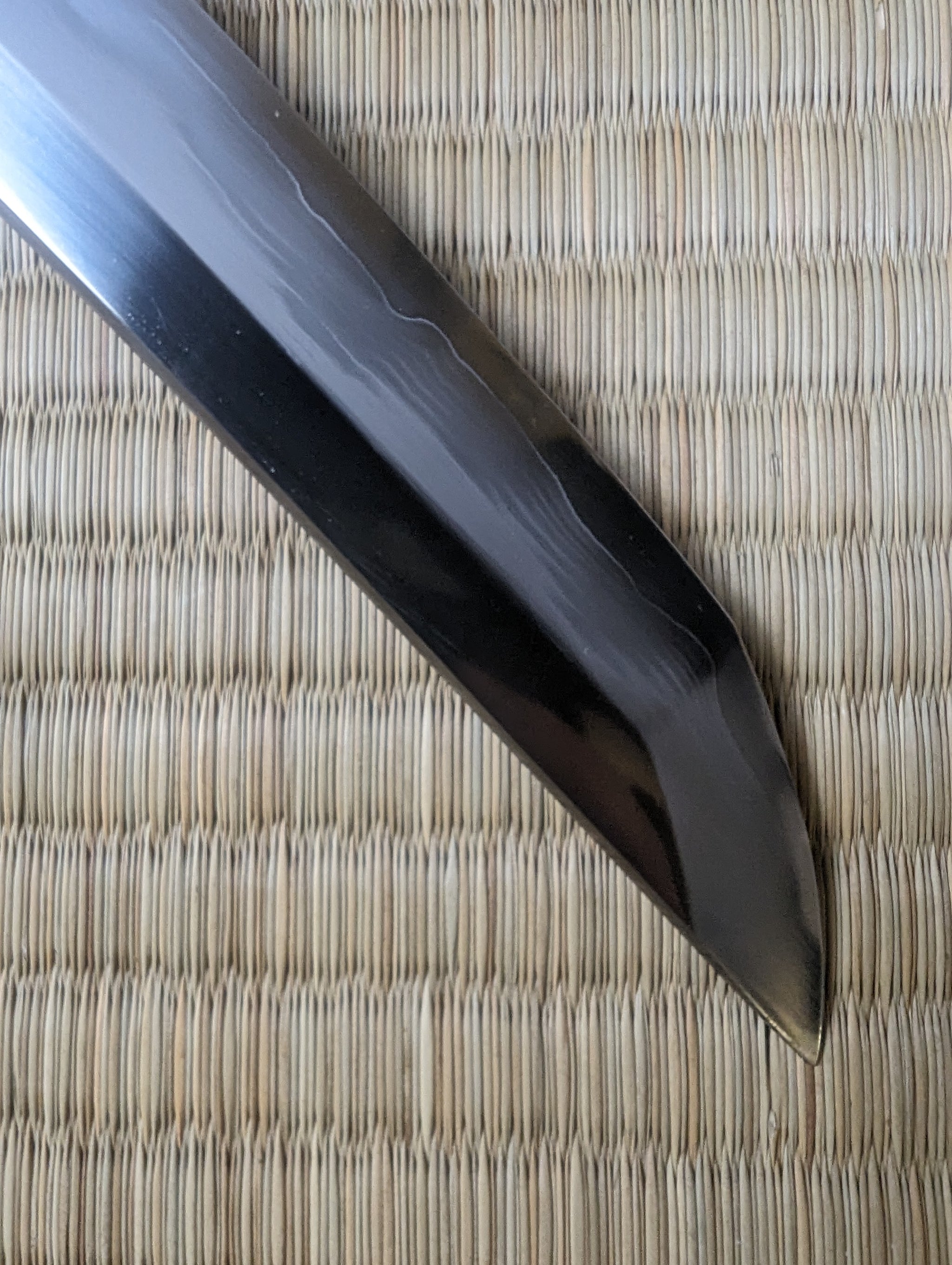 MADE TO ORDER Phoenix Armory Tanto - Spring Brocade - Sanmai hadori polish