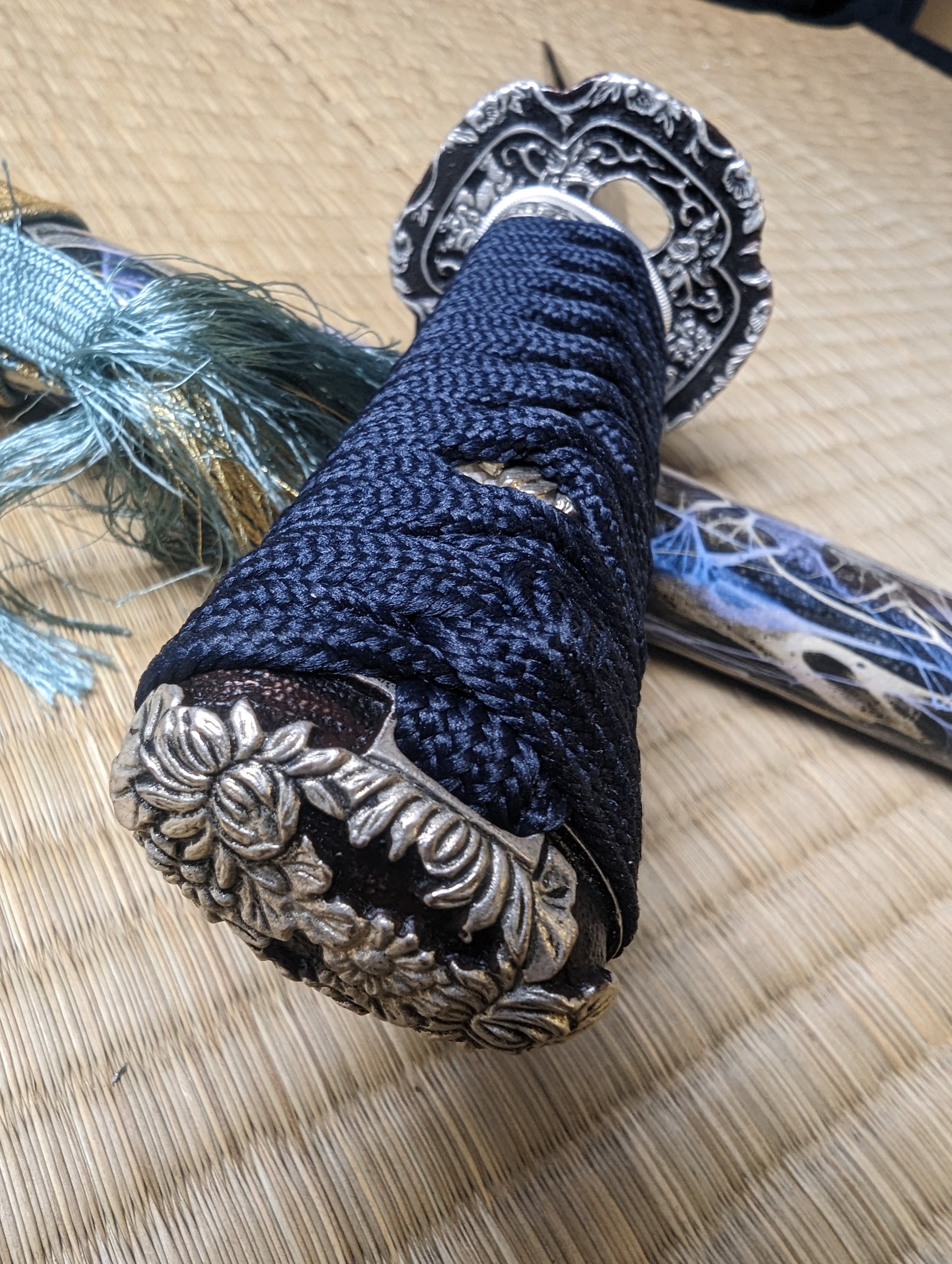 MADE TO ORDER Phoenix Armory Tanto - Spring Brocade - Sanmai hadori polish