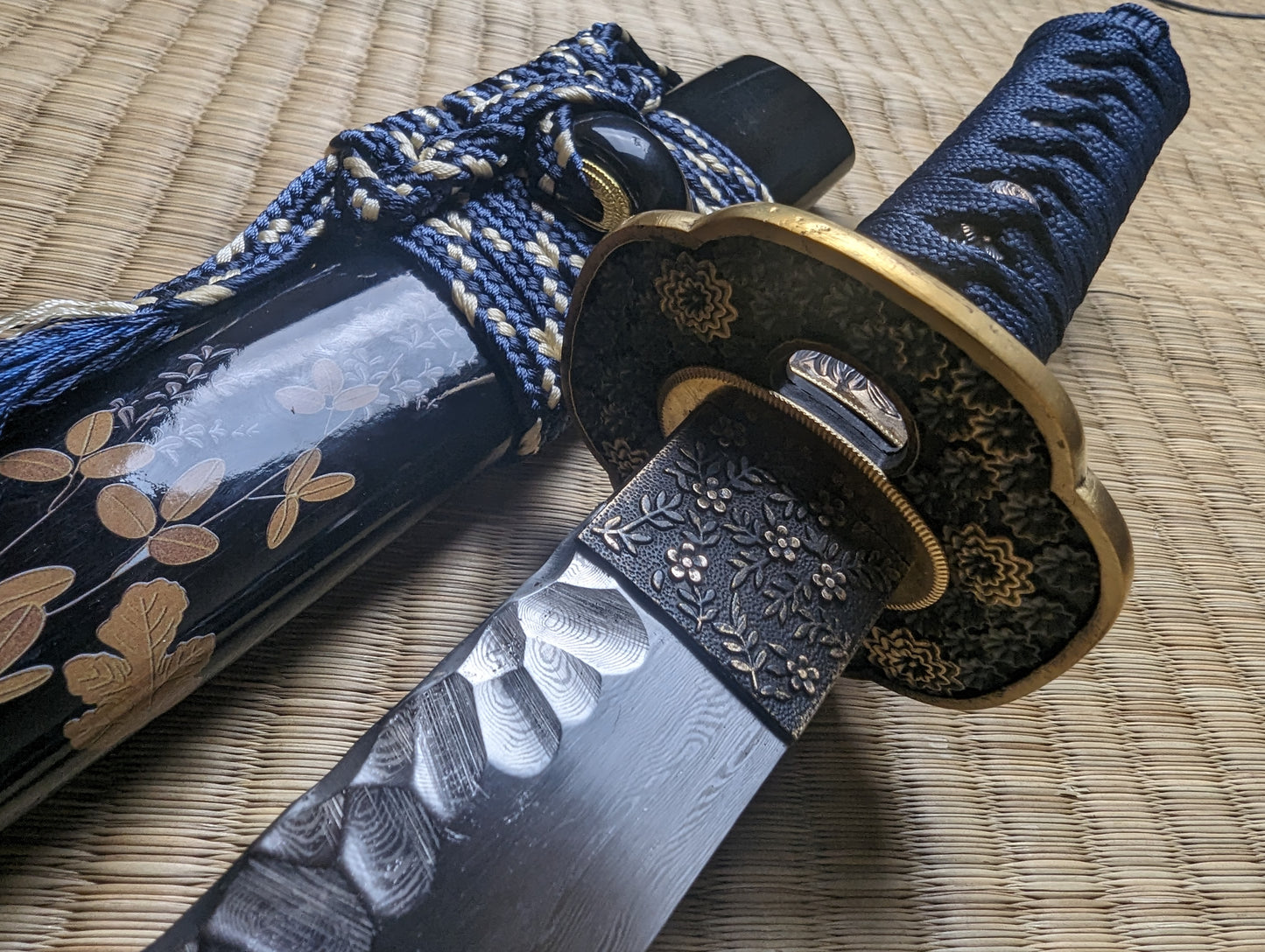 MADE TO ORDER Phoenix Armory Tanto -  Chrysanthemum Burst - hammer spine