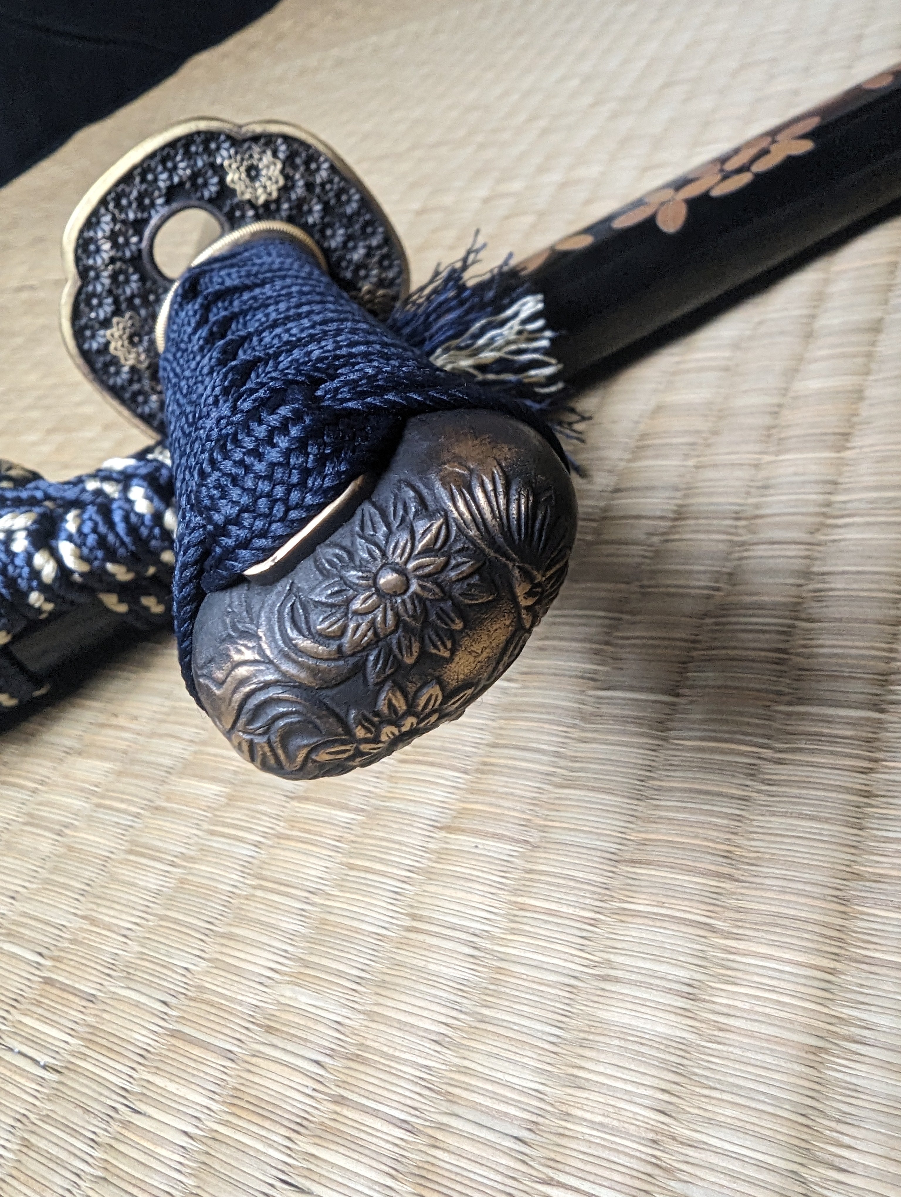 MADE TO ORDER Phoenix Armory Tanto -  Chrysanthemum Burst - hammer spine